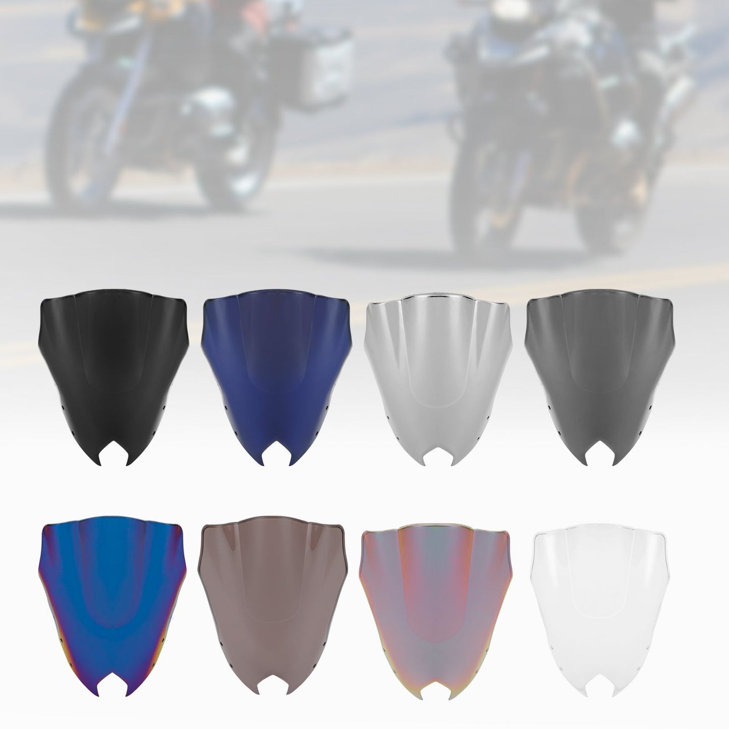 Pare-brise de moto ABS pour Yamaha FZ6R FZ-6R FZS600 2009-2015