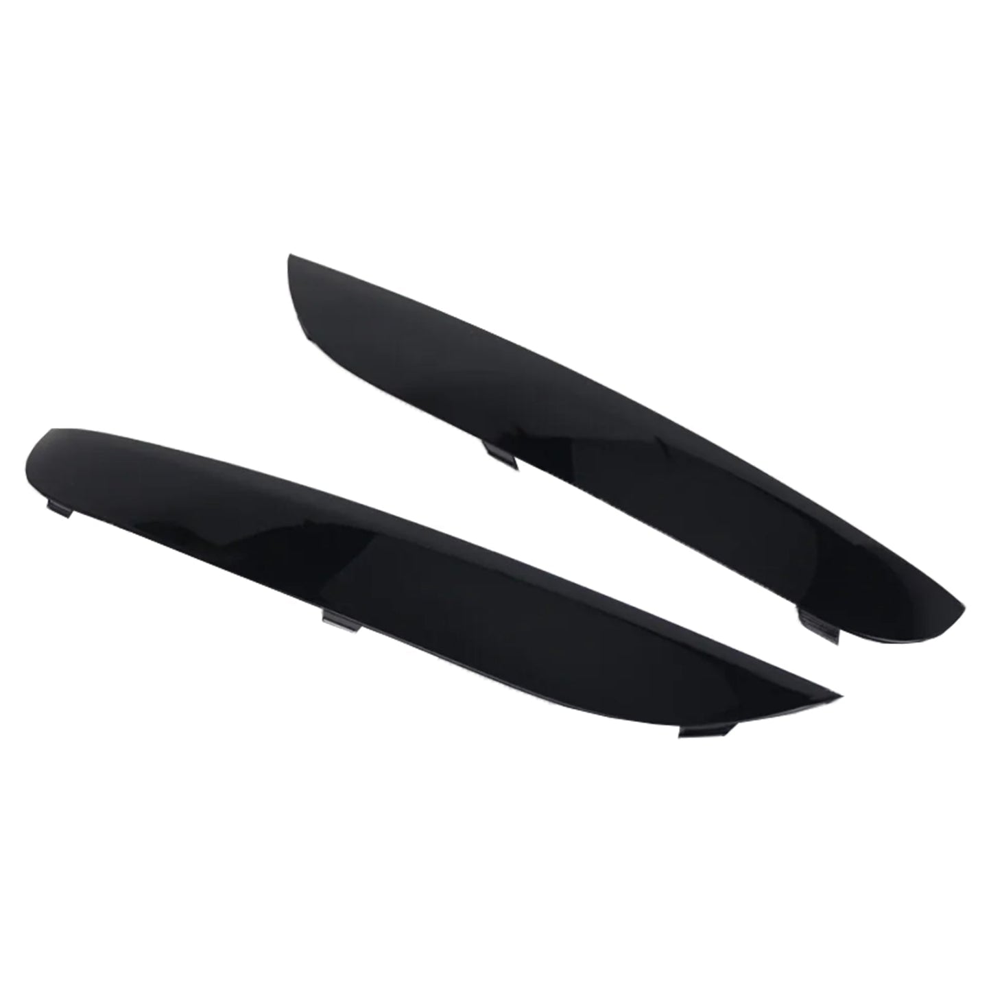 BMW Série 7 F01 F02 2009-2015 2 moulures de pare-chocs avant M Sport 51118047727 51118047728