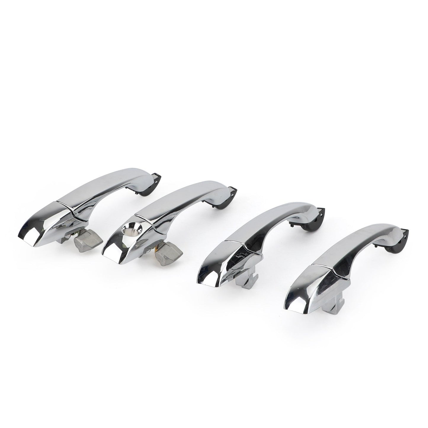 Lot de 4 poignées de porte extérieures chromées 4589009AH pour Chrysler 300/300C 2005-2010