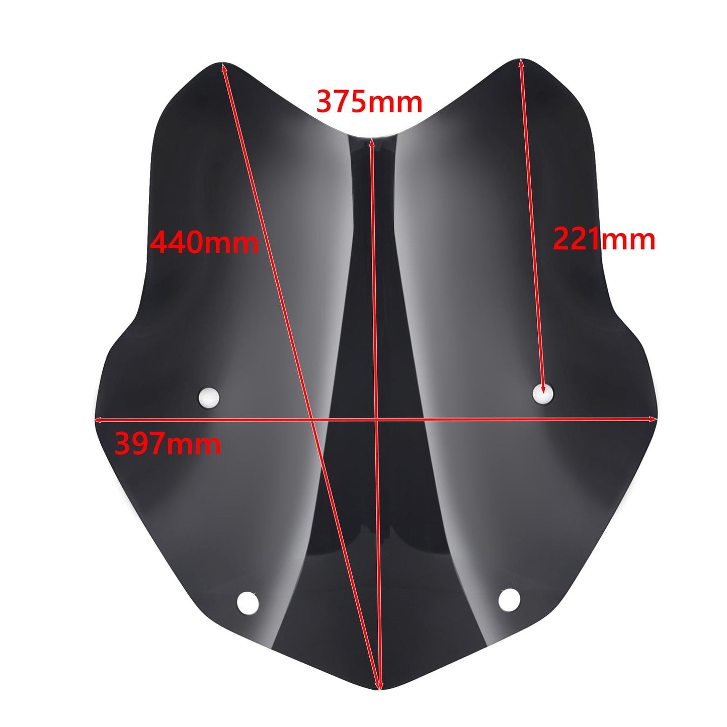 Pare-brise pour BMW R1200GS Adv LC 2014-18 et R1250GS Adventure 2019