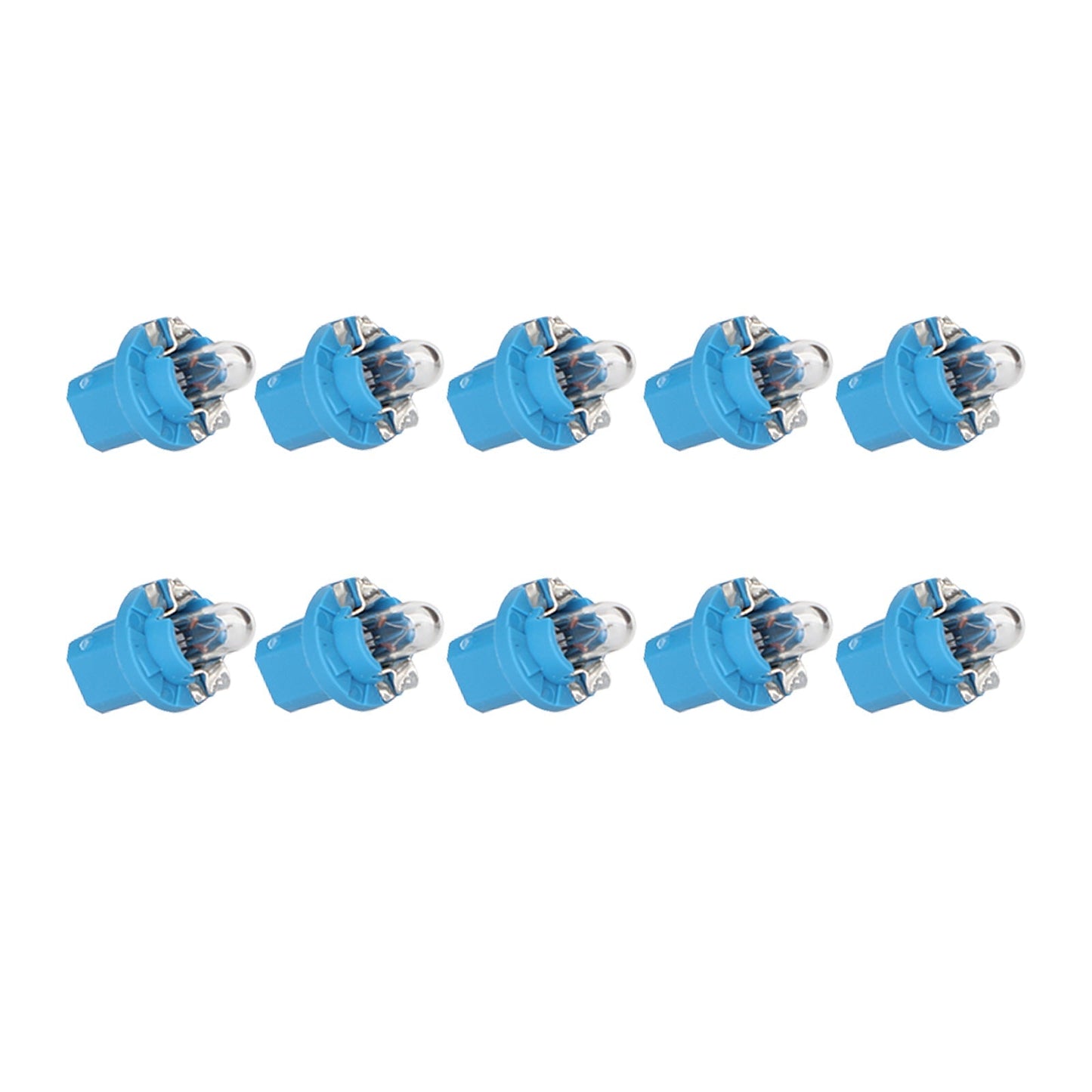 Lot de 10 ampoules d'instruments d'origine pour voiture OSRAM 12 V 1,2 W BX8.5d 2721MFX
