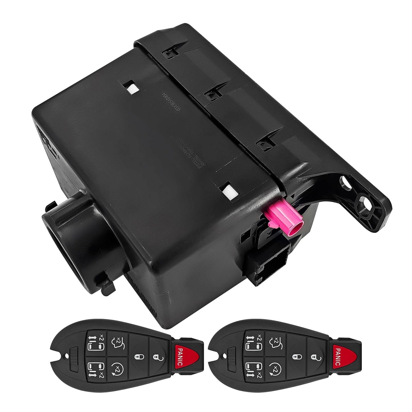 Módulo de nodo de encendido inalámbrico Jeep con dos llaves 68210156AB