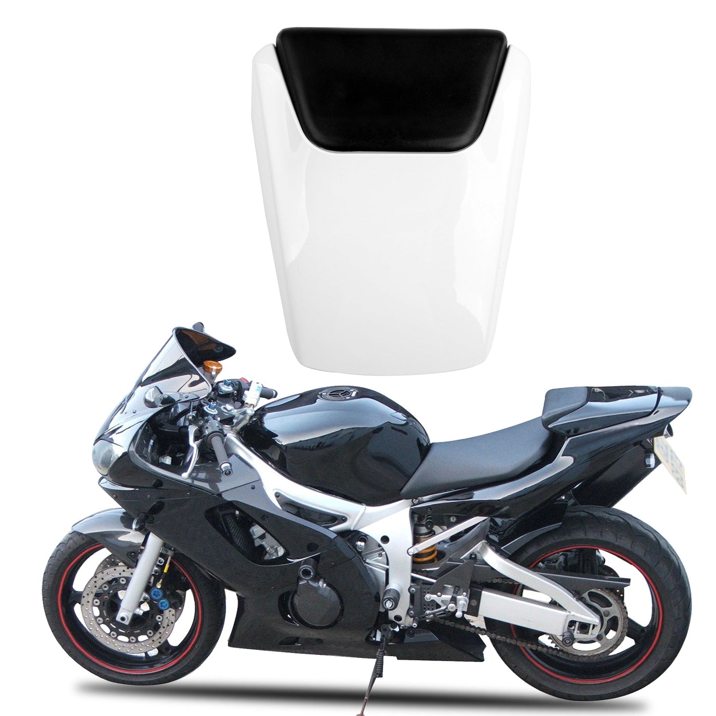 Capot de carénage de selle passager arrière pour Yamaha YZF R6 1998-2002 1999