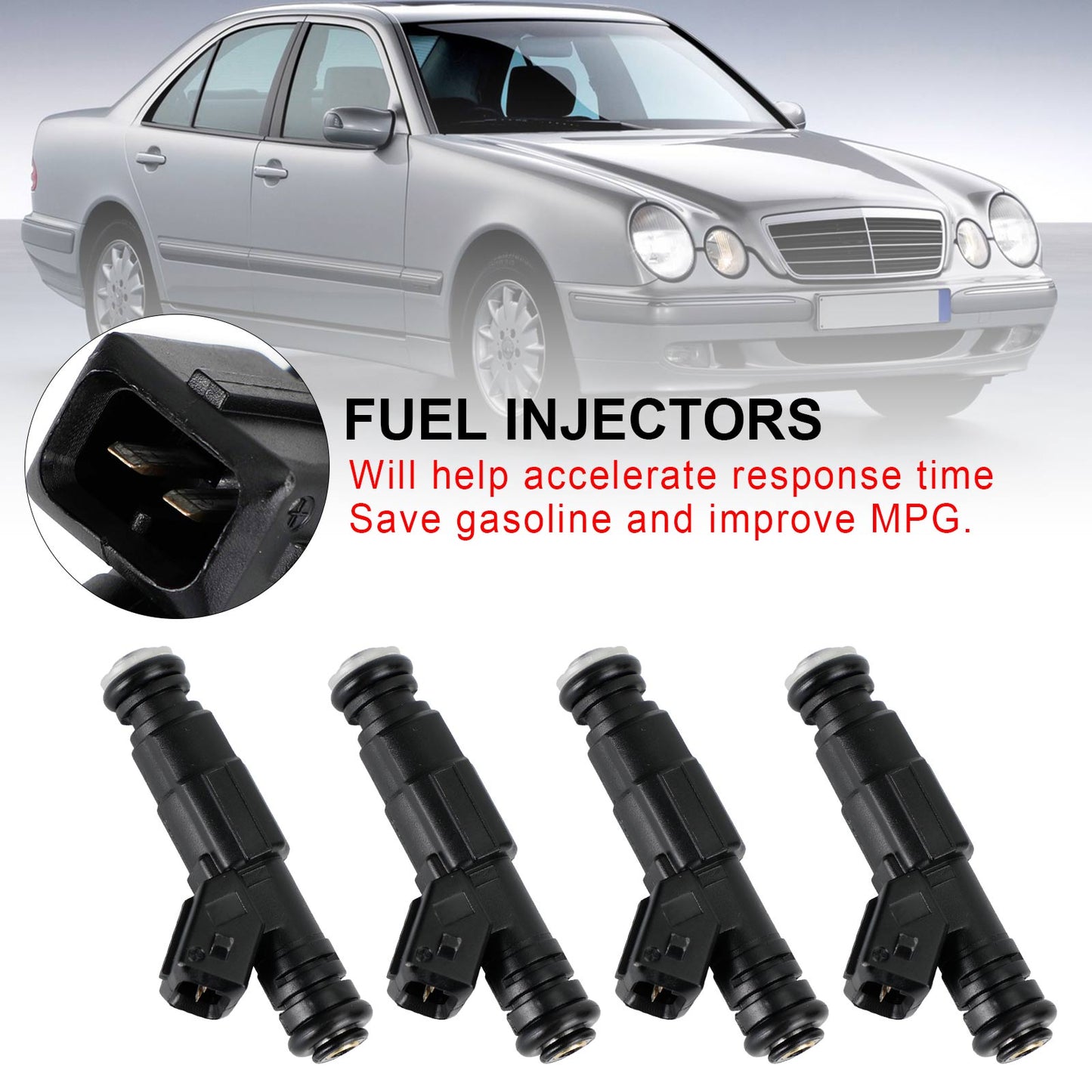 Inyector de combustible Benz W124 R129 W140 W202 W210 0280155821 0000788523 0000787323 0280-155-821 000-078-85-23