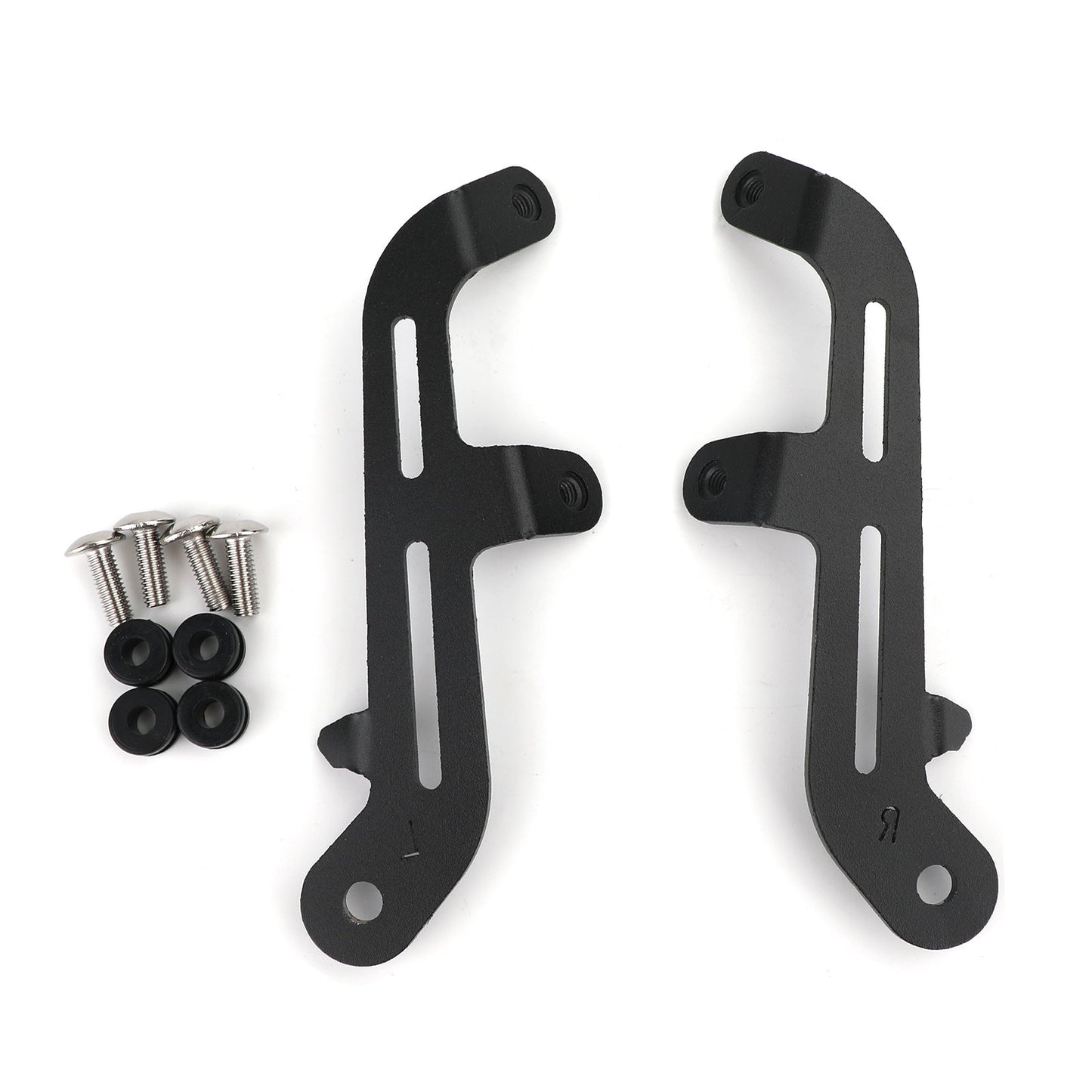 Pare-brise en plastique ABS pour moteur Triumph Bonneville T100 T120, noir