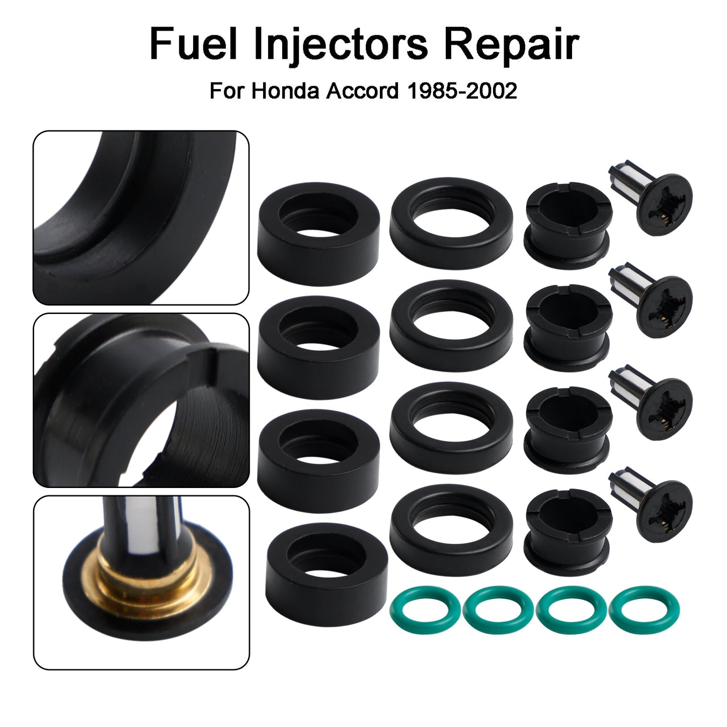 Kit de réparation d'injecteur de carburant Honda CRX 1988-1991 Joints toriques