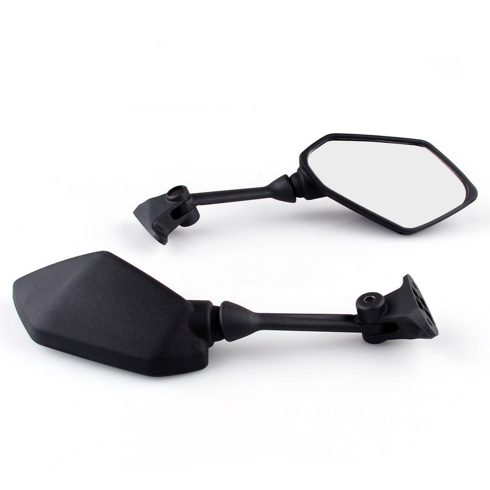 Espejos retrovisores de carreras para Kawasaki Ninja ZX6R 2009-2011, color negro