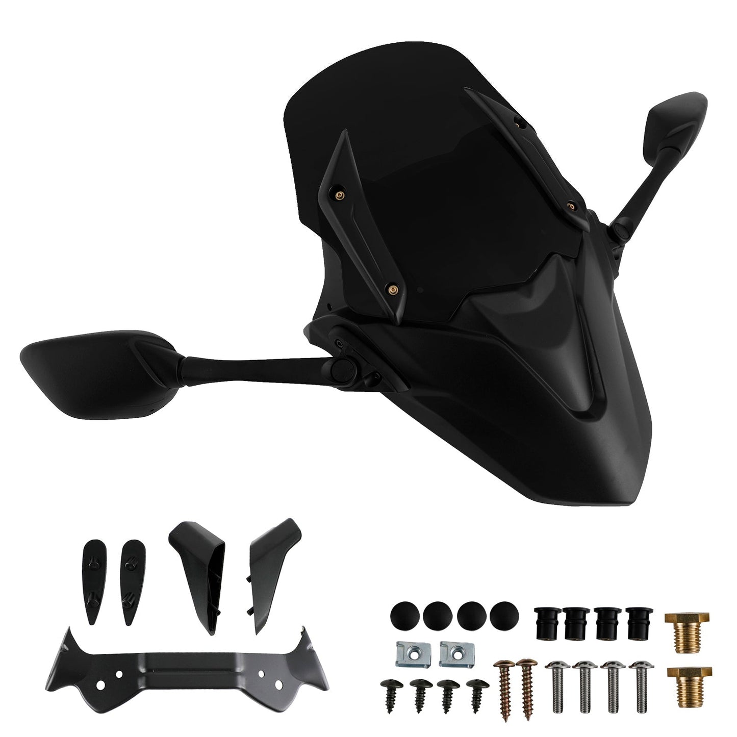 Pare-brise de moto ABS adapté pour Yamaha NMAX155 N-MAX 155 2021-2022