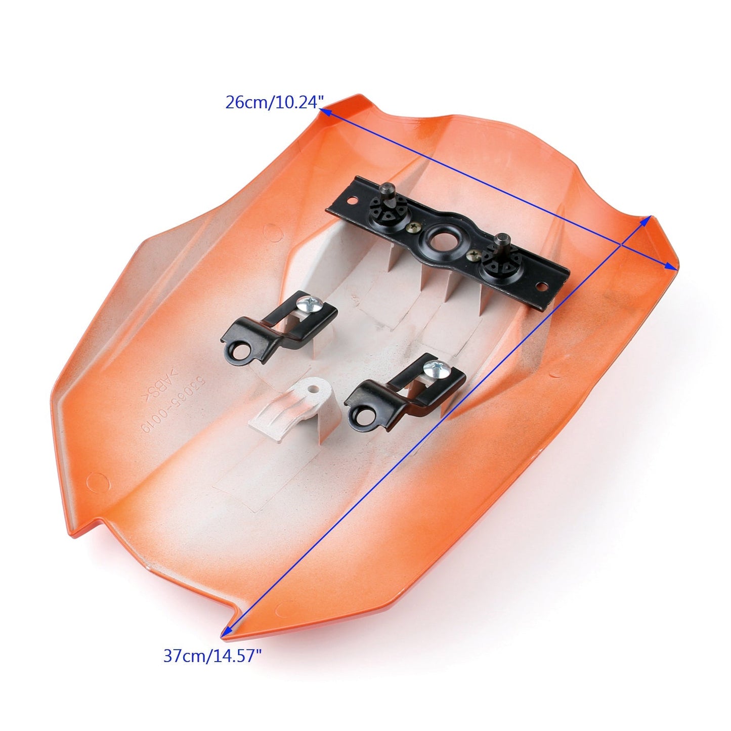 Capot de selle arrière orange pour Kawasaki Z1000 2011-2013