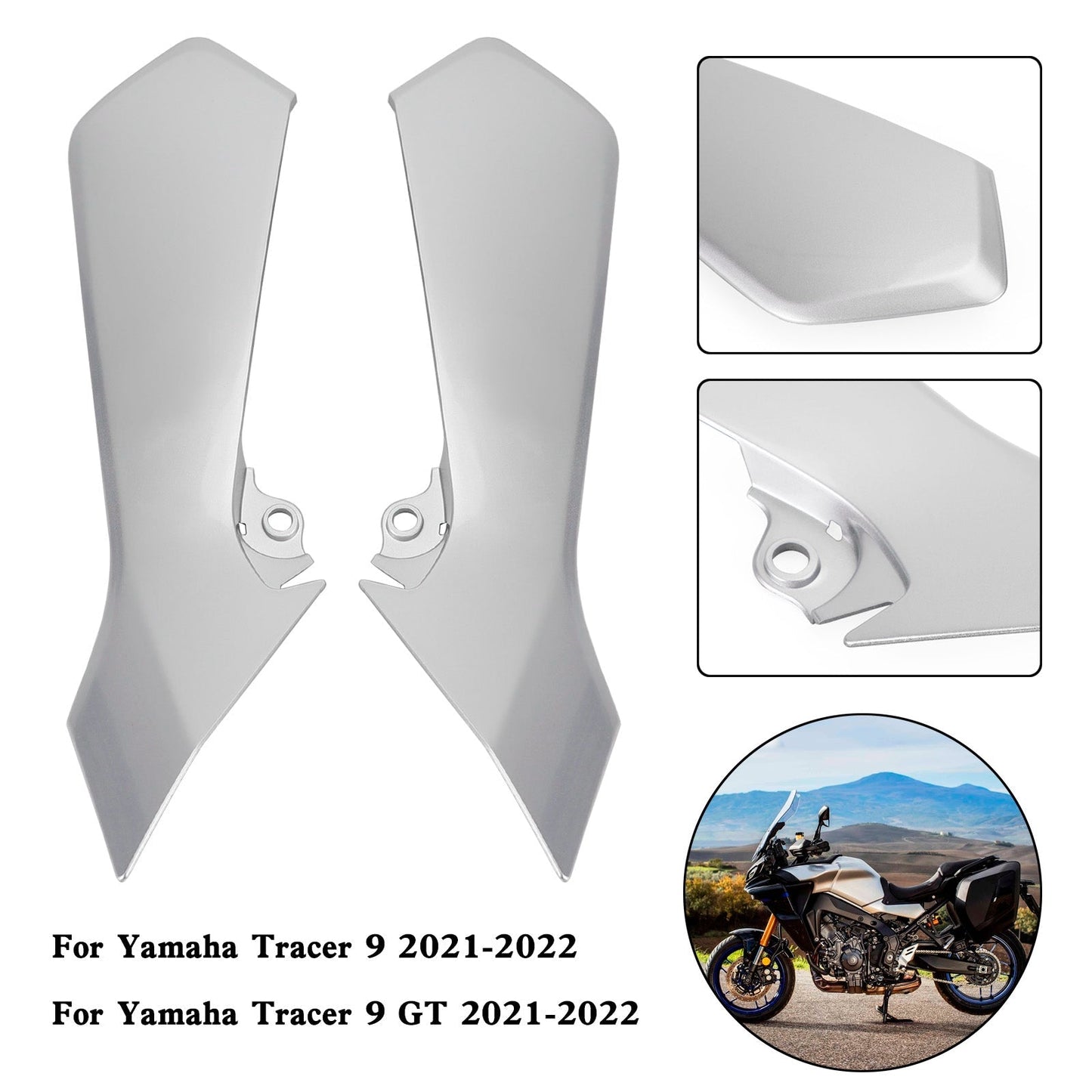 Capot de carénage de siège arrière latéral pour Yamaha Tracer 9 GT 2021-2022