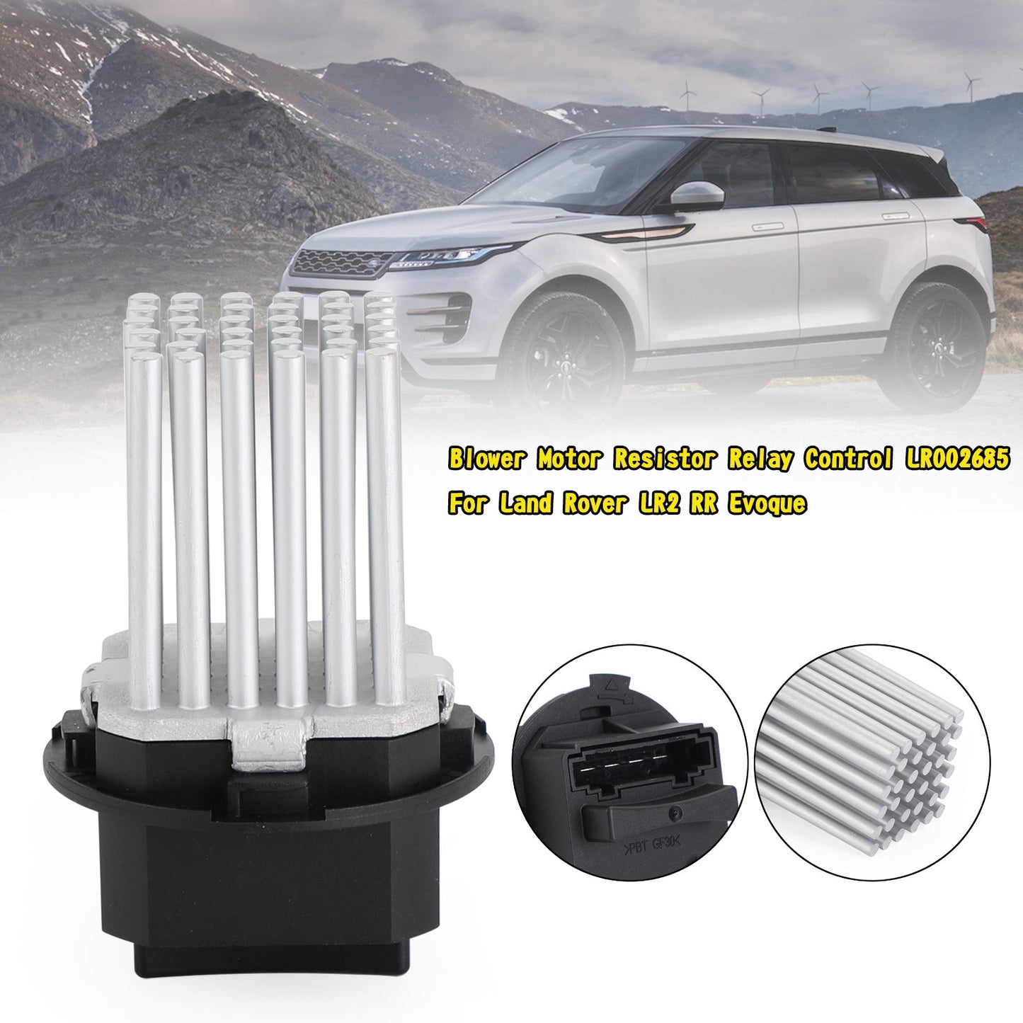 Land Rover LR2 RR Evoque Blower Motor Resistor Relay Control LR002685