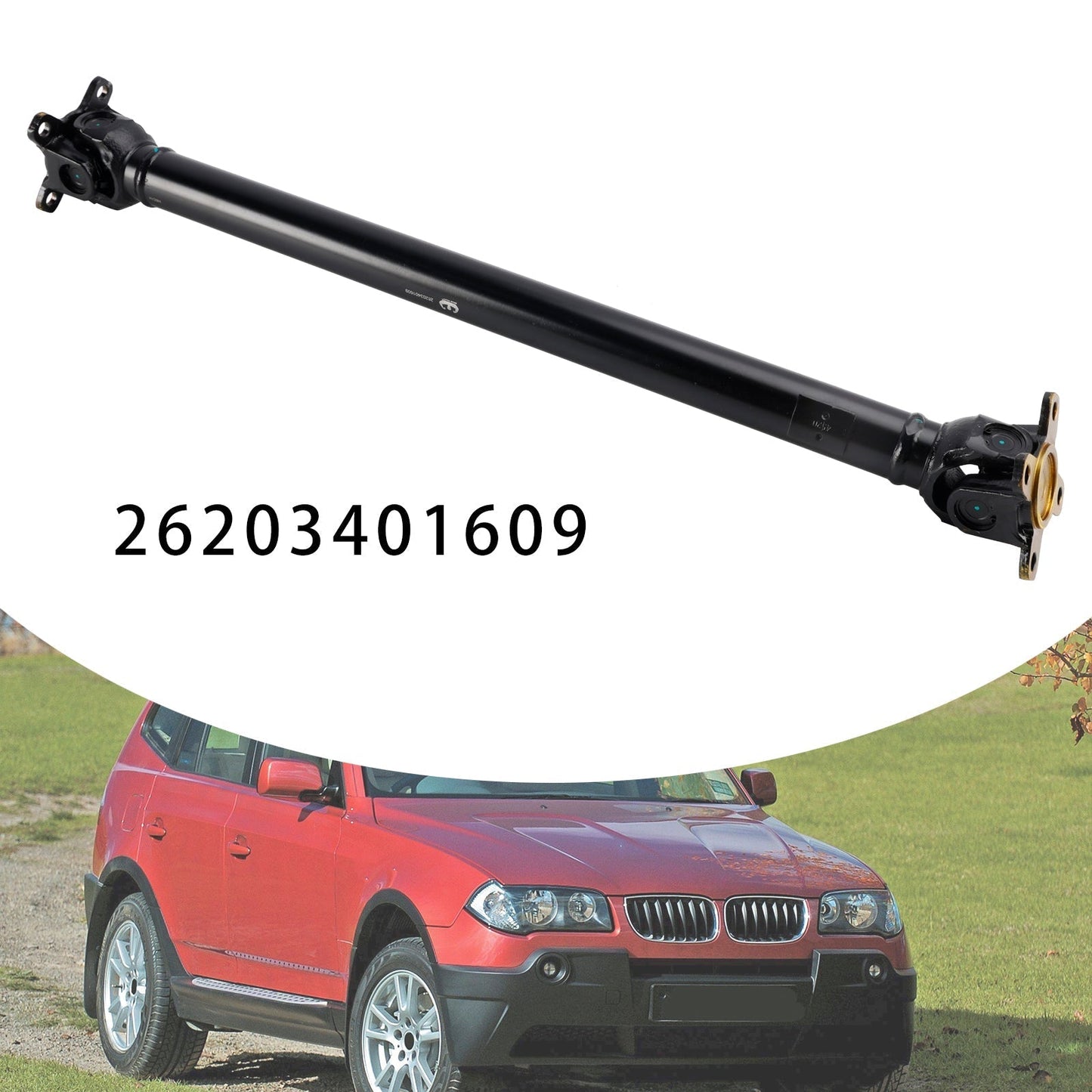 2003-2010 BMW X3 E83 2.5i 3.0i Automatic Front Drive Shaft 702mm 26203401609