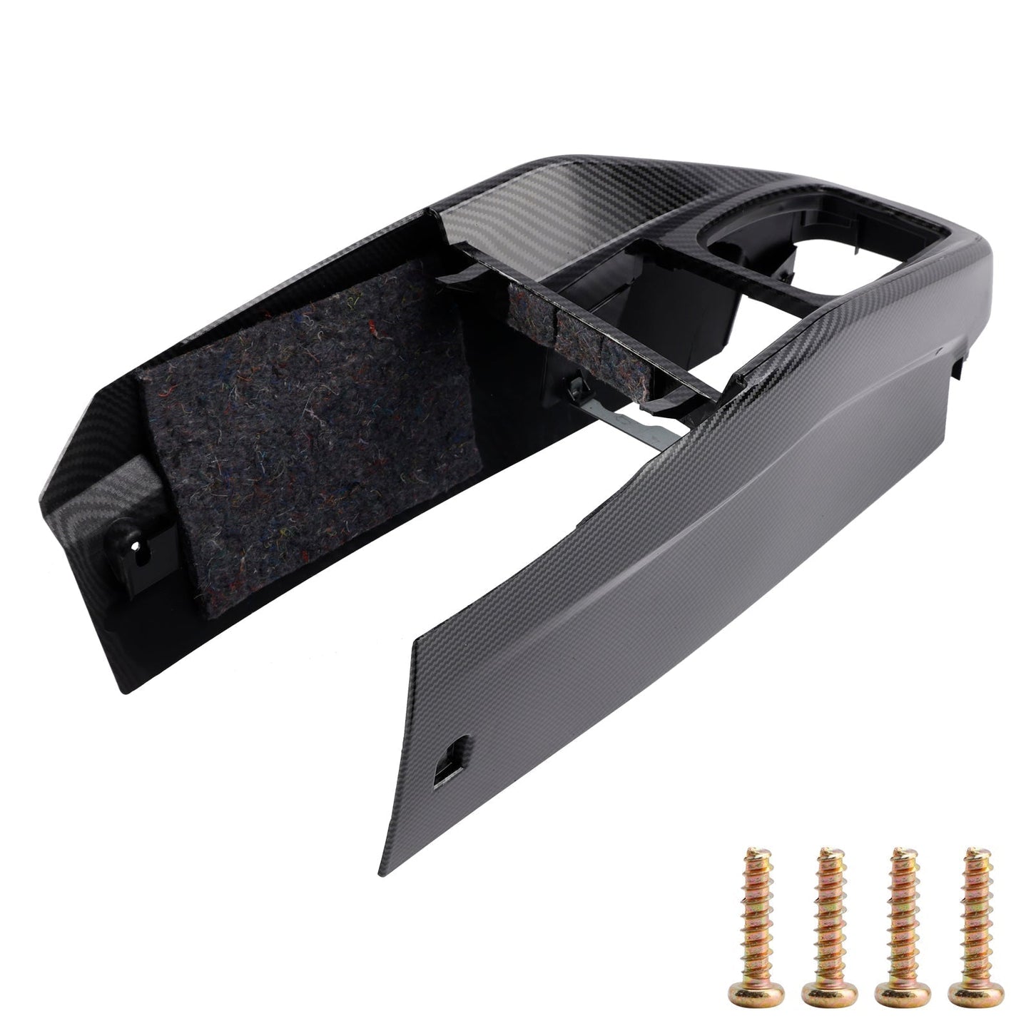 1999-2005 Volkswagen Golf Jetta Carbon Fiber Pattern Car Center Console Trim 1J1863201D