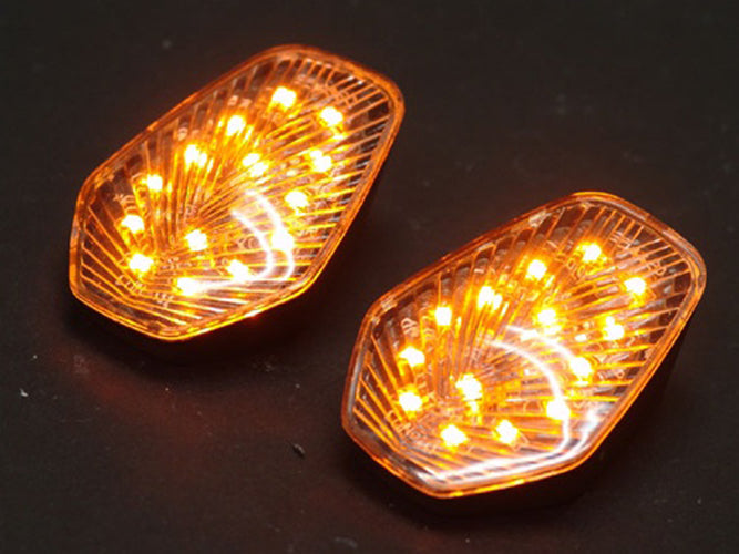 2000-2005 Suzuki GSXR 750 Smoke Turn Signals Flush Mount