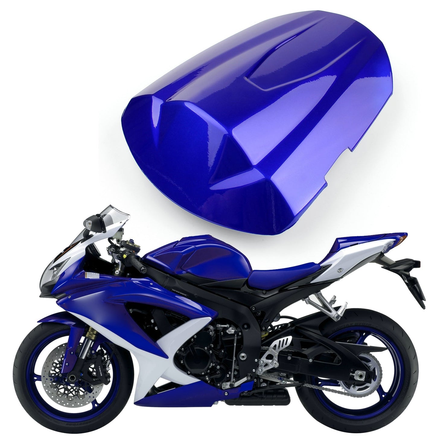 Capot de selle arrière pour Suzuki GSXR600 GSXR750 K8 2008-2009