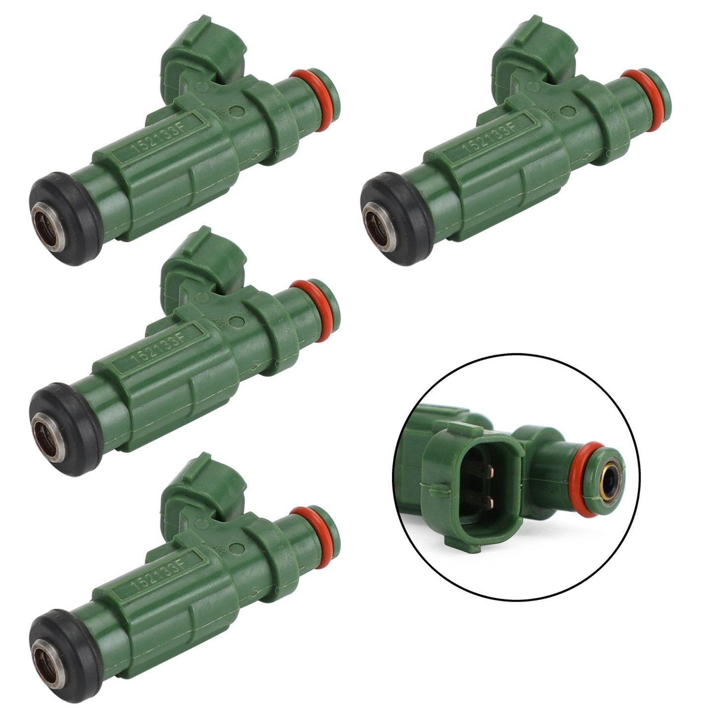 2004-2013 Yamaha F150 Outboard 4pcs Fuel Injector 63P-13761-00-00 AT152