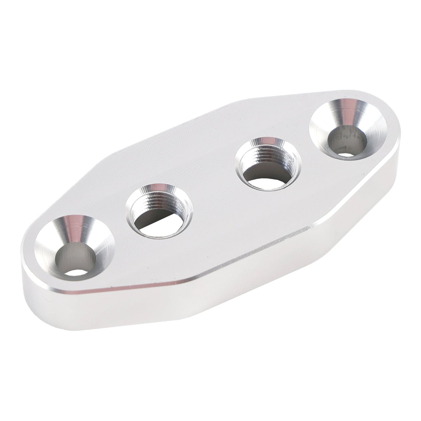 LS1 LSX LS3 LS2 LQ4 Twin Turbo Dual 1/8" NPT Oil Feed Line Adapter Plate 551666