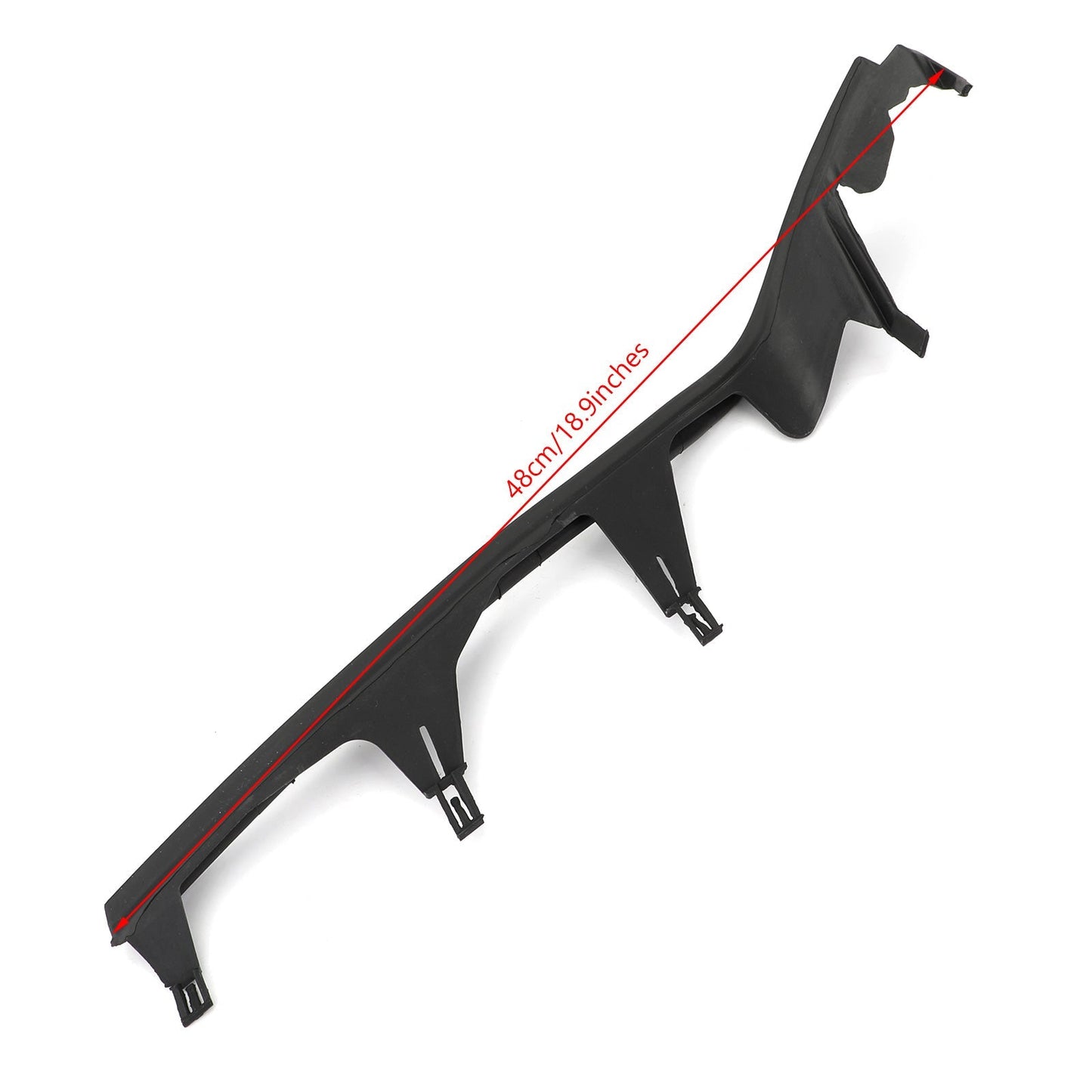 BMW 3 E46 98-01 63128384486 Bande de protection supérieure de phare droit