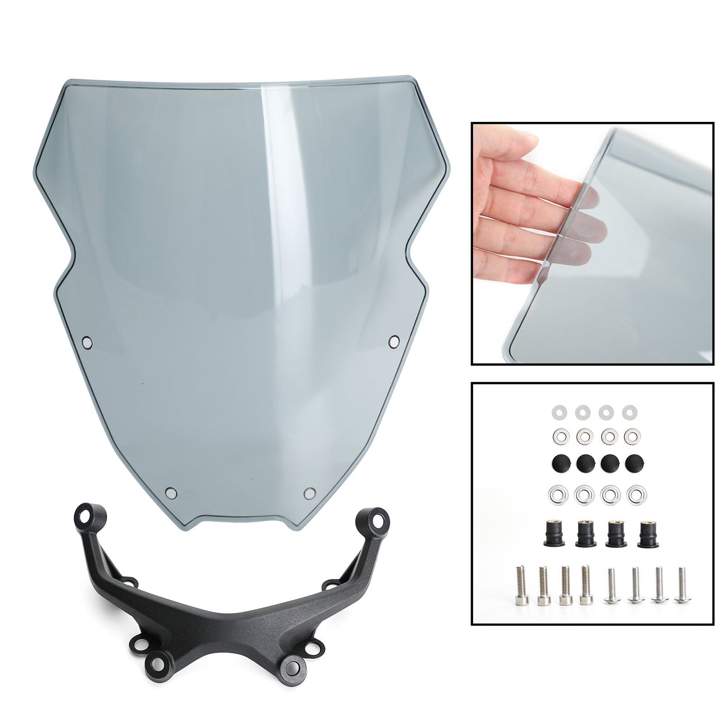 Pare-brise de moto ABS adapté à Yamaha MT-09 MT09 2021