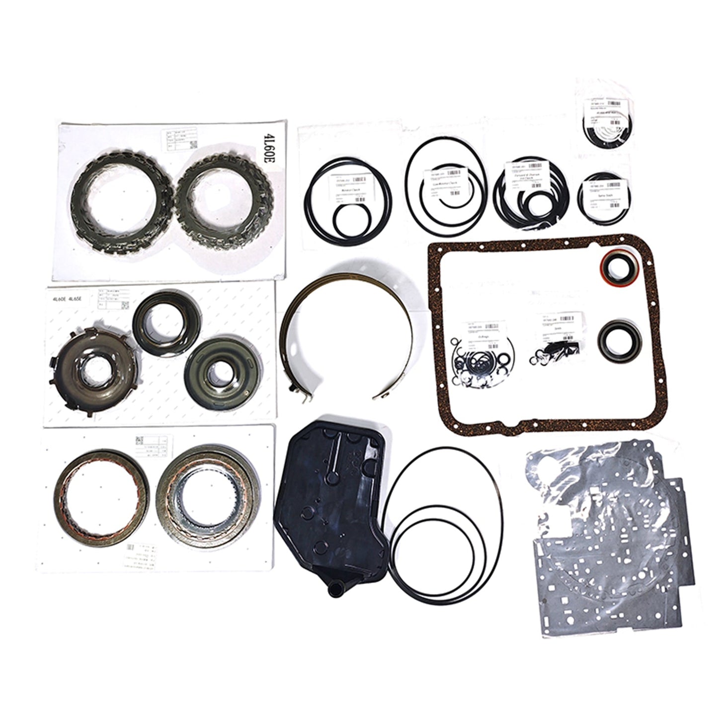 Kit de reconstruction de transmission Super Master (2004 et plus) avec aciers et pistons 4L60E W74008GAP
