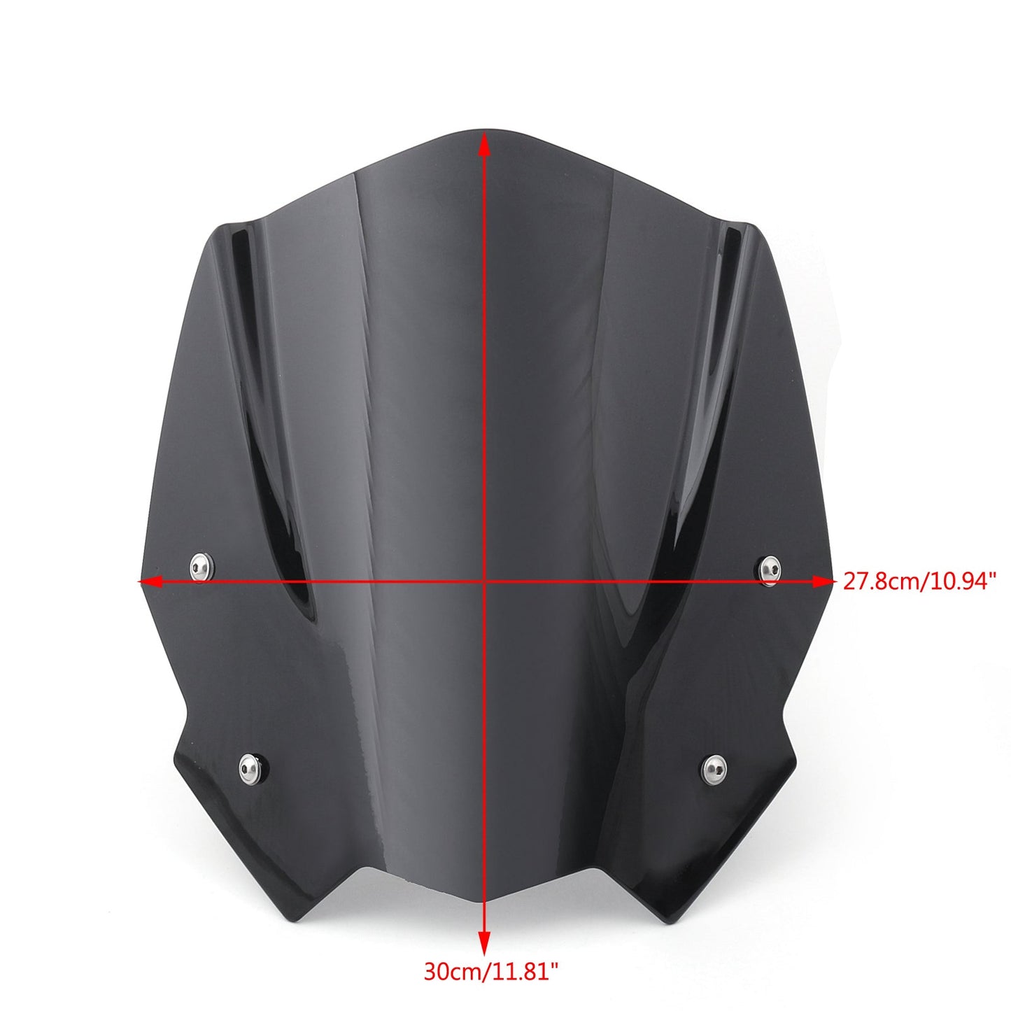 Pare-brise de moto en plastique ABS noir pour BMW G310R 2017-2022