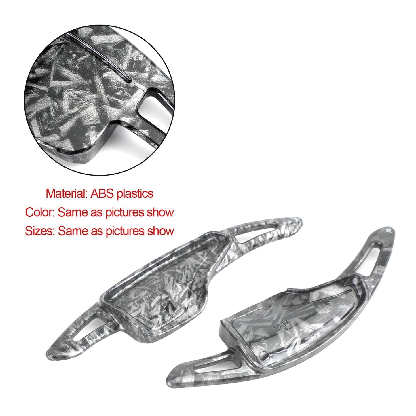 Extensions de palettes de changement de vitesse au volant pour Chevrolet Corvette C7 2014-2019