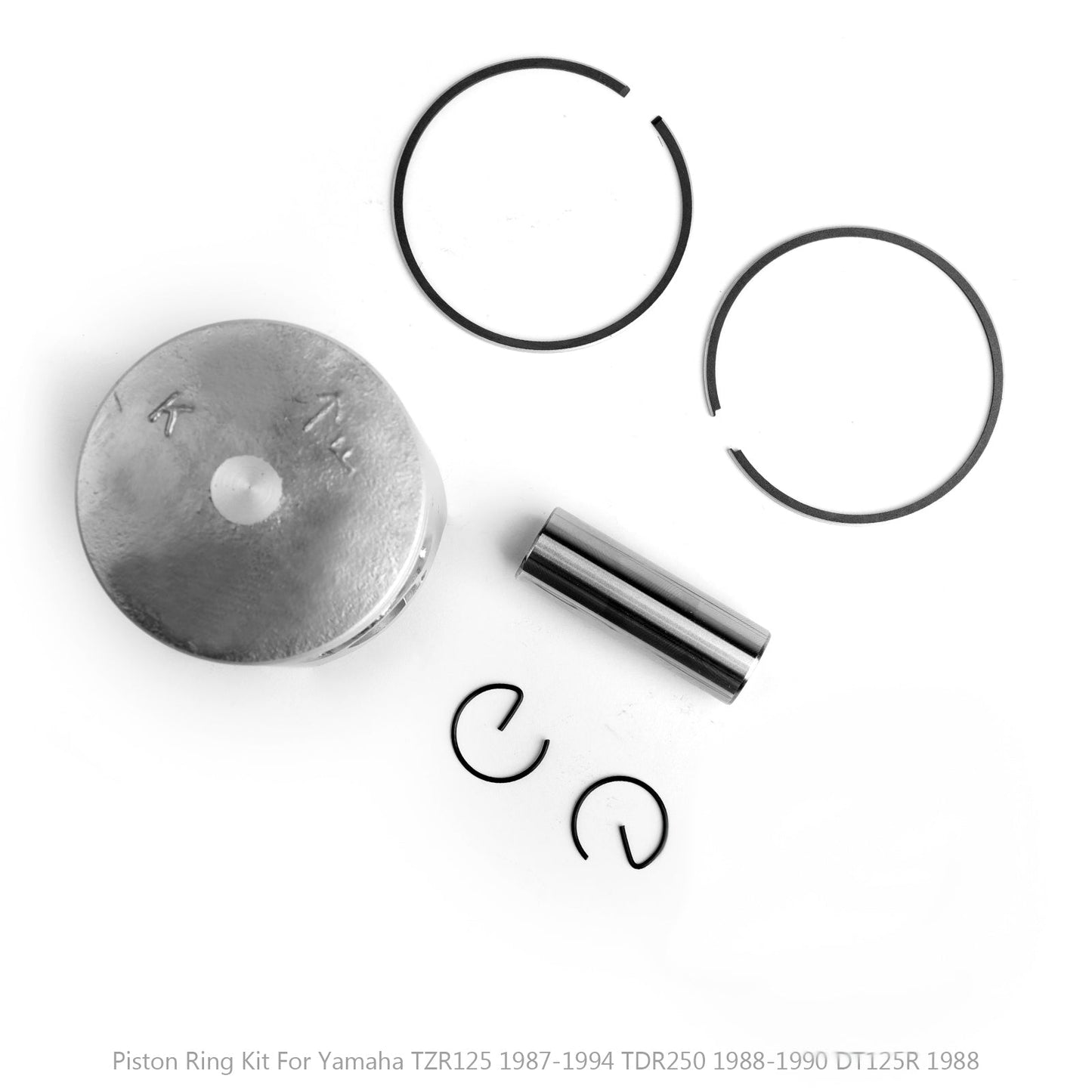 Segment de piston pour Yamaha TZR125 87-94, TDR250 88-90 et DT125R 1988