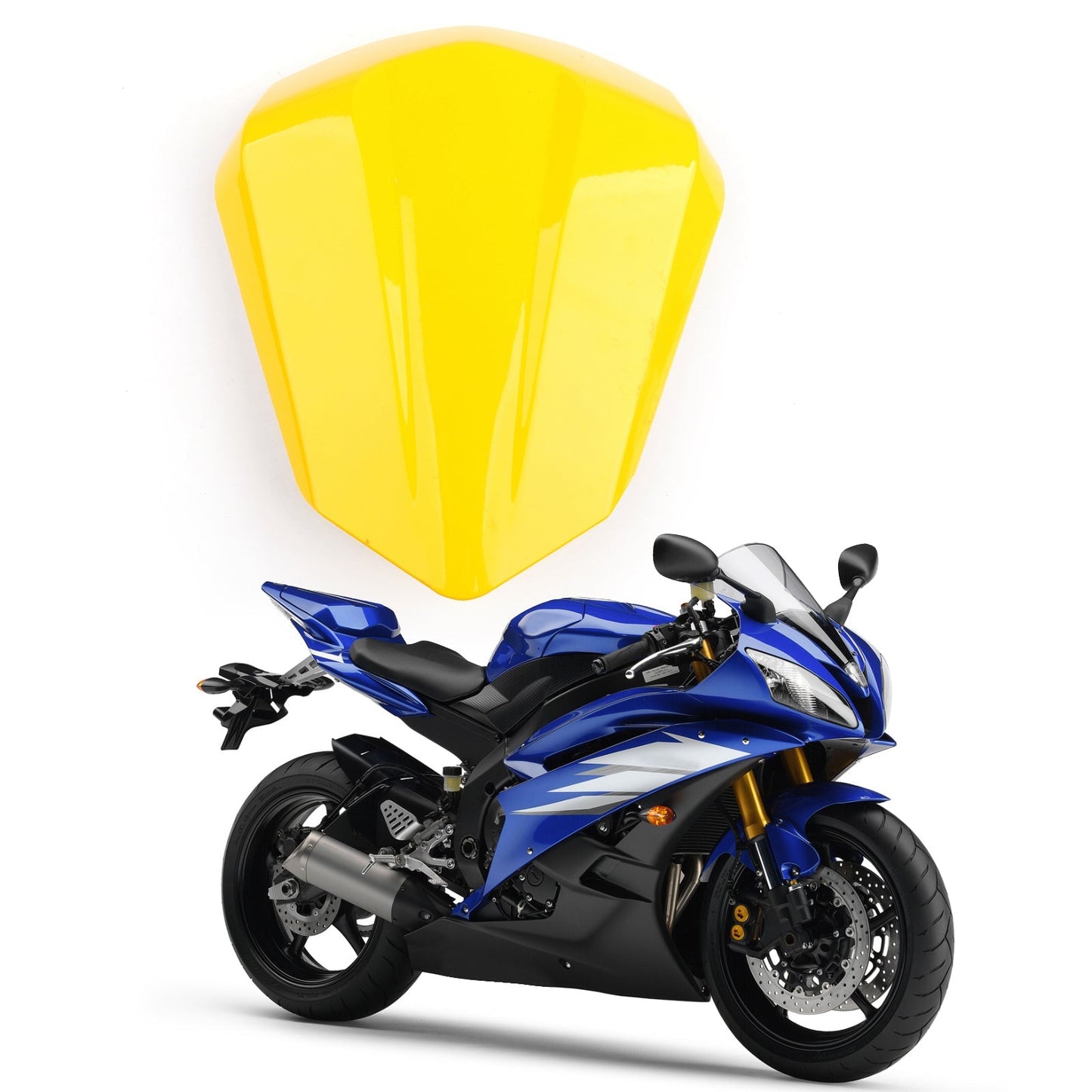Cubierta del asiento trasero del carenado de la Yamaha R6 06-07