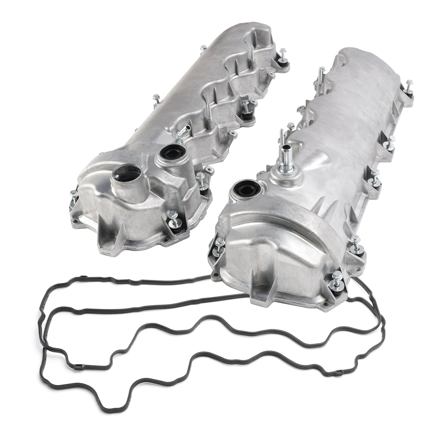 2006-2010 Ford Explorer Mercury Mountaineer V8 4.6L L+R Engine Valve Cover w/Gasket 9L1Z6582C 9L1Z6582D