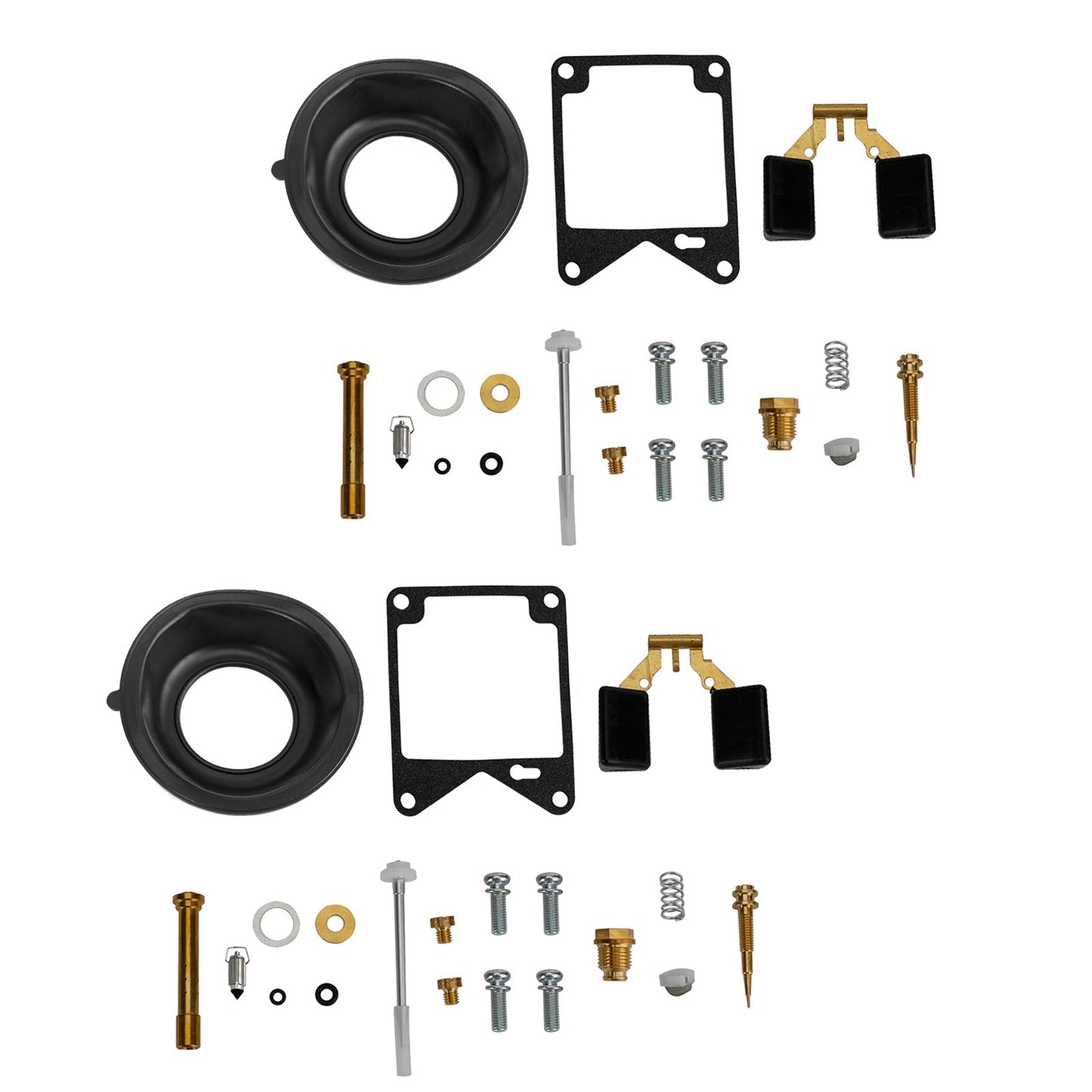Kit de reparación y reconstrucción de carburador de 2 piezas para Yamaha Virago 750 XV750 1981-1983
