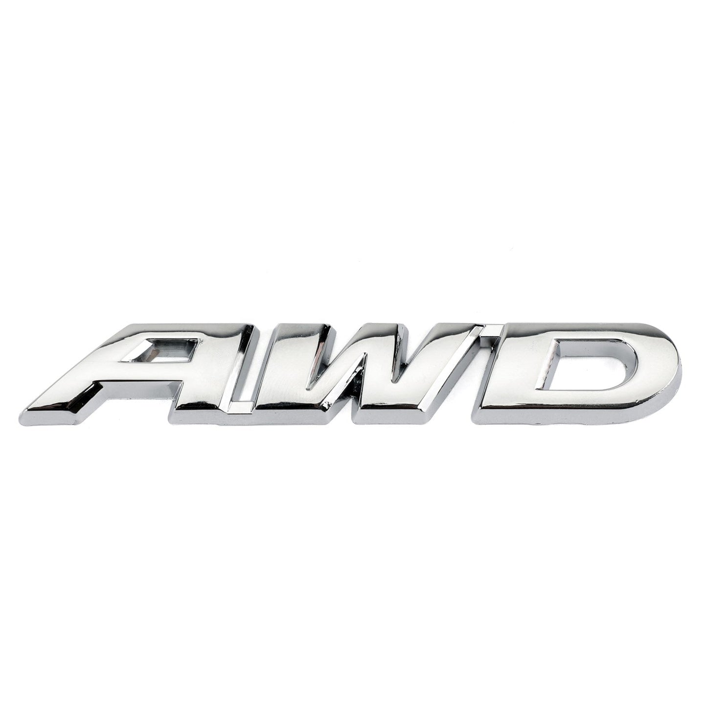Pegatina con la palabra AWD y letras de metal para coche o camión.
