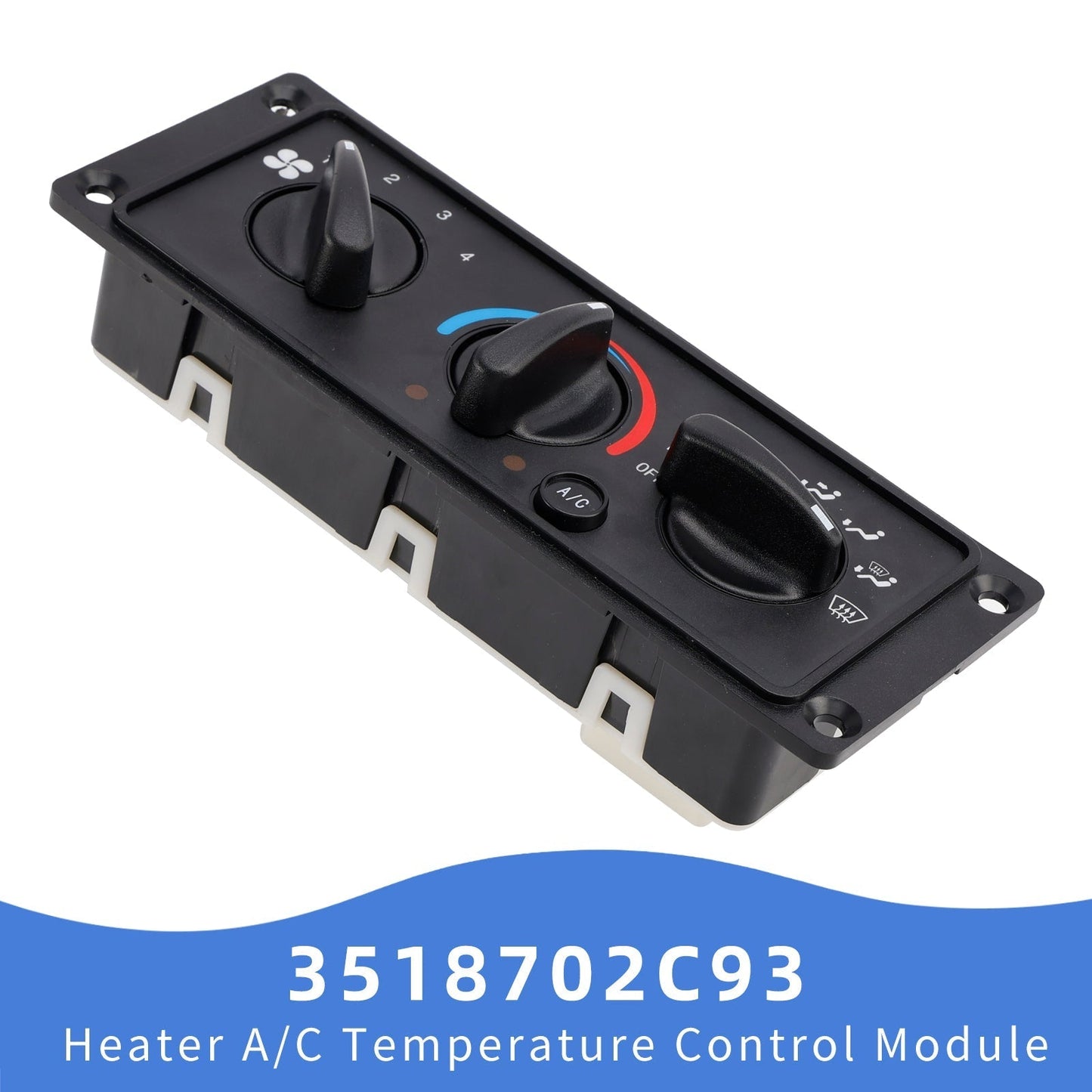 Módulo de control de temperatura del aire acondicionado y calefacción internacional 2000-2020 3518702C93 3518702C92