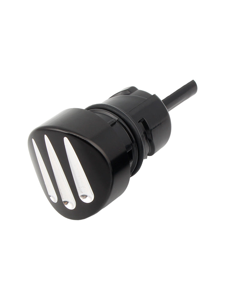 Bouchon de réservoir de jauge d'huile pour Sportster XL883 XL1200 04-16