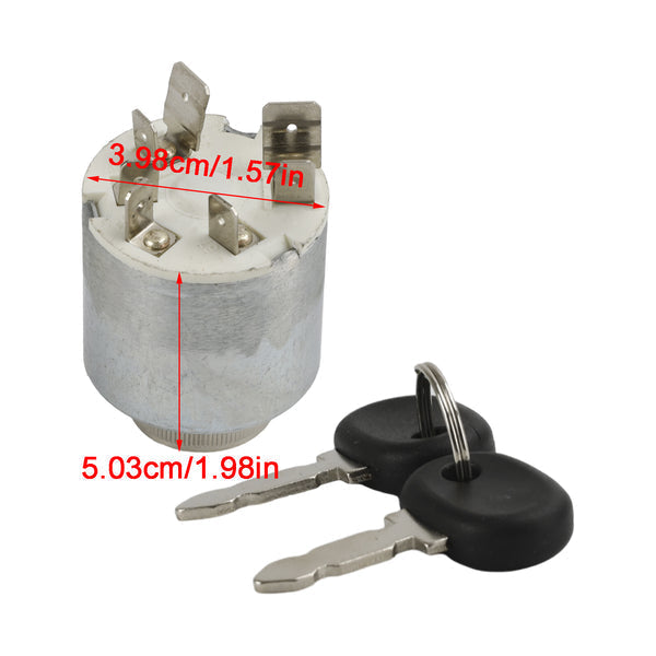 14159000 Para New Holland 5146155 5129862 499810 Interruptor de encendido con 2 llaves