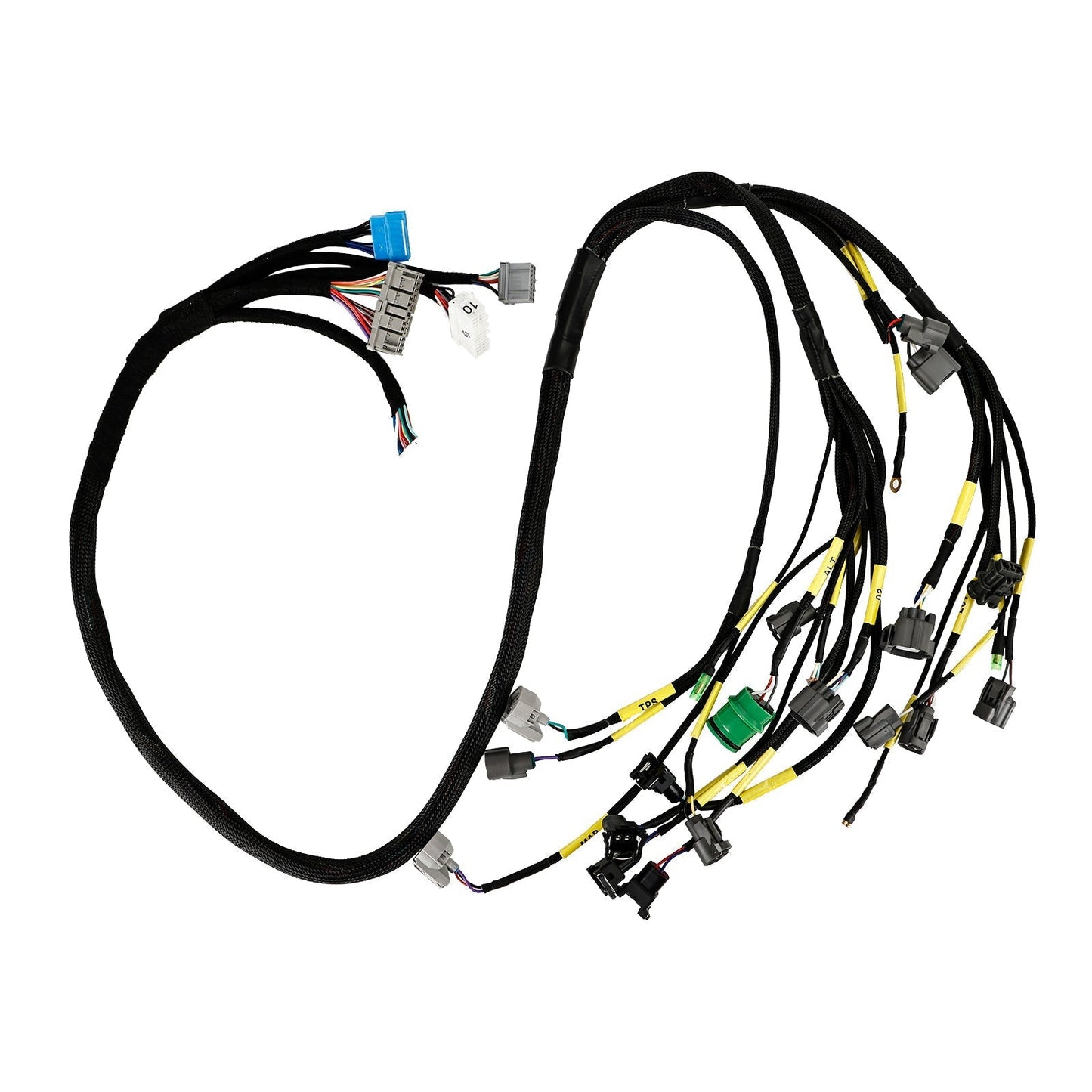 For Honda Civic Integra B16 B18 D16 OBD1 Budget D & B-series Tucked Engine Harness CNCH0BD11