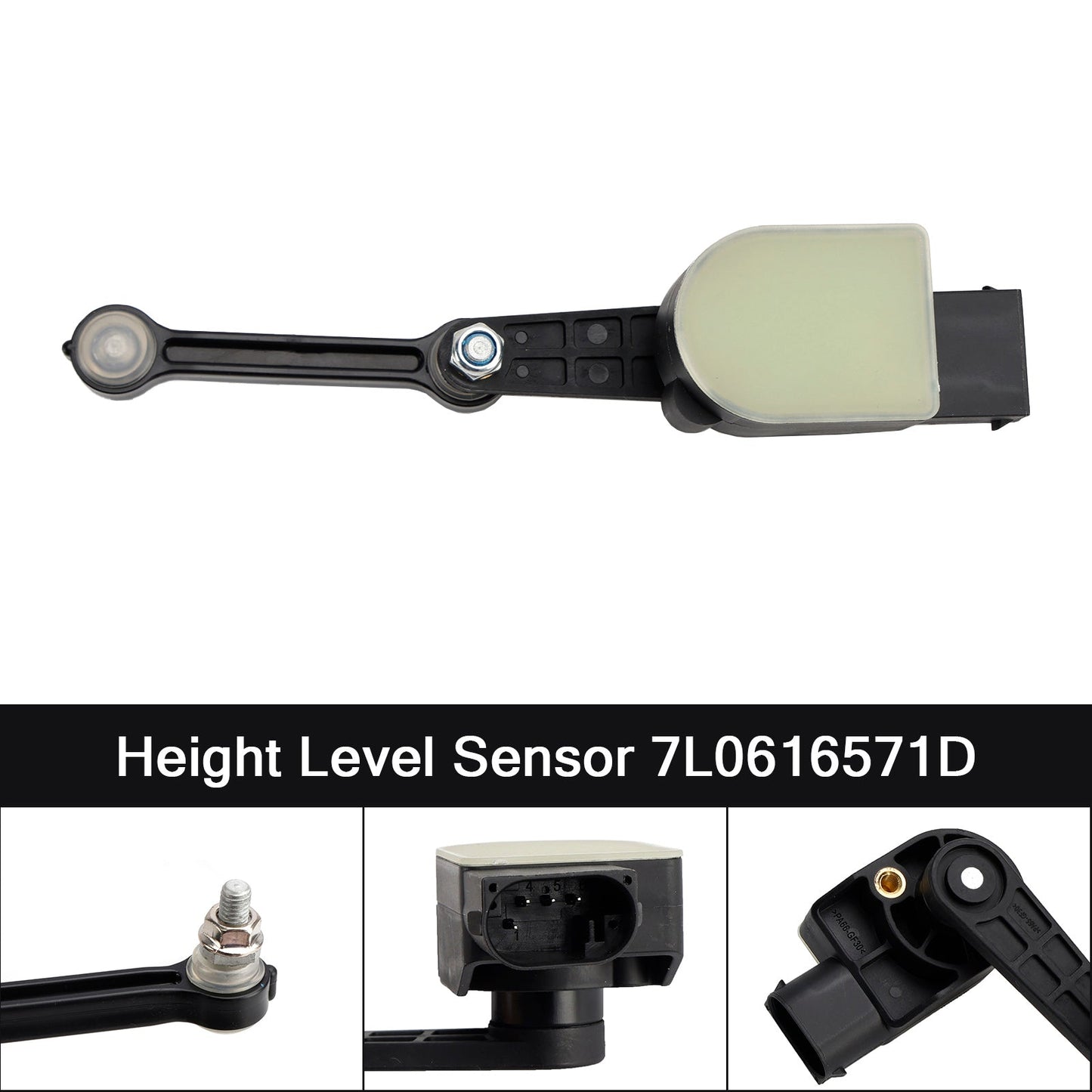 Audi Q7 VW Touareg Porsche Cayenne Rear Height Level Sensor 7L0616571D