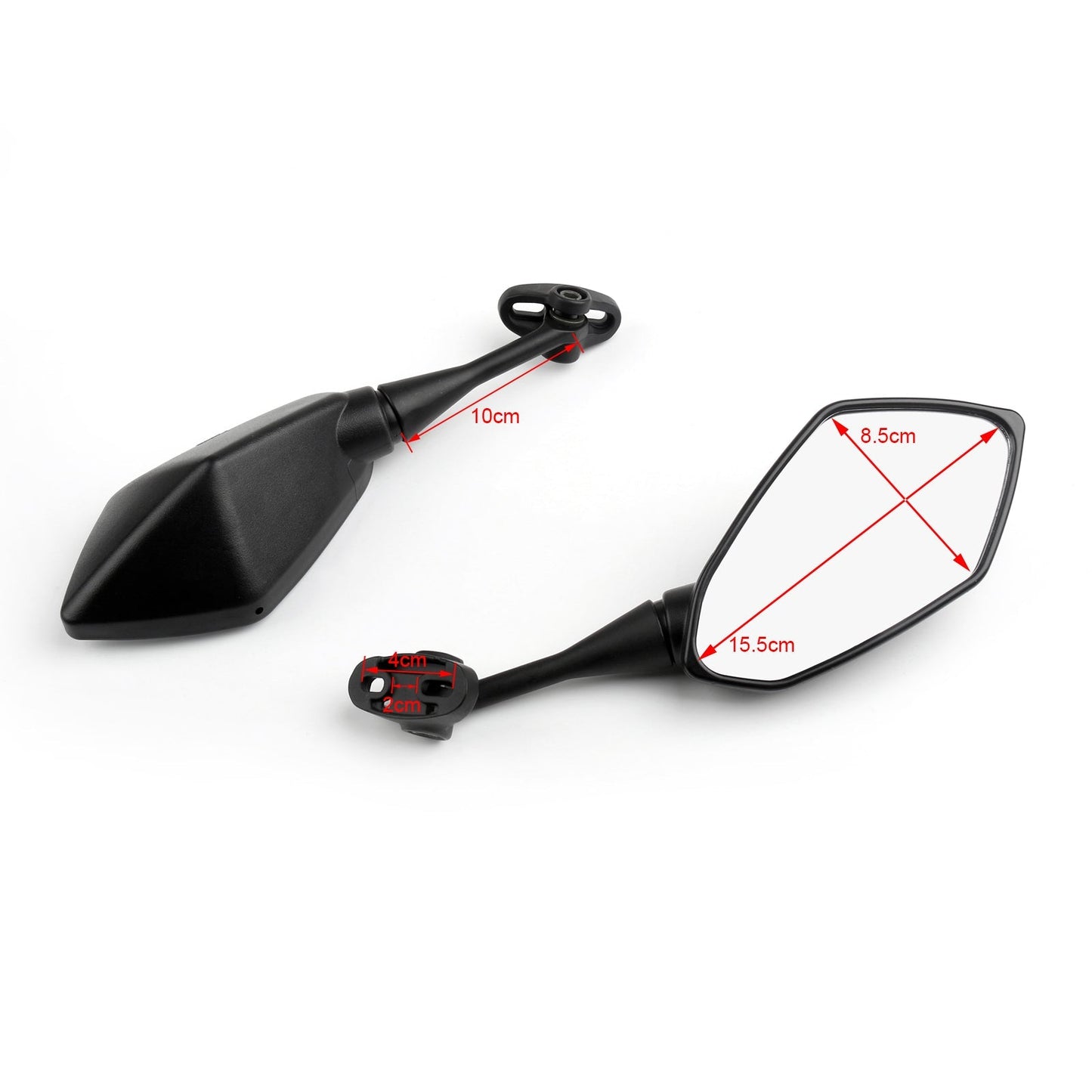 Paire de rétroviseurs pour moto Honda CBR250 NSR250 88-94 CBR400 87-94