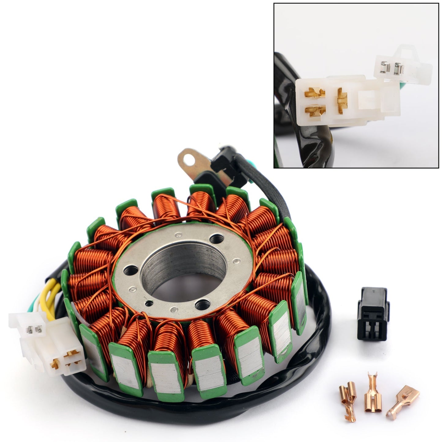 Bobine de stator 18 pôles pour Suzuki SV650 S ABS 03-12 DL650 ABS V-Strom 650 04-16 via FedEx