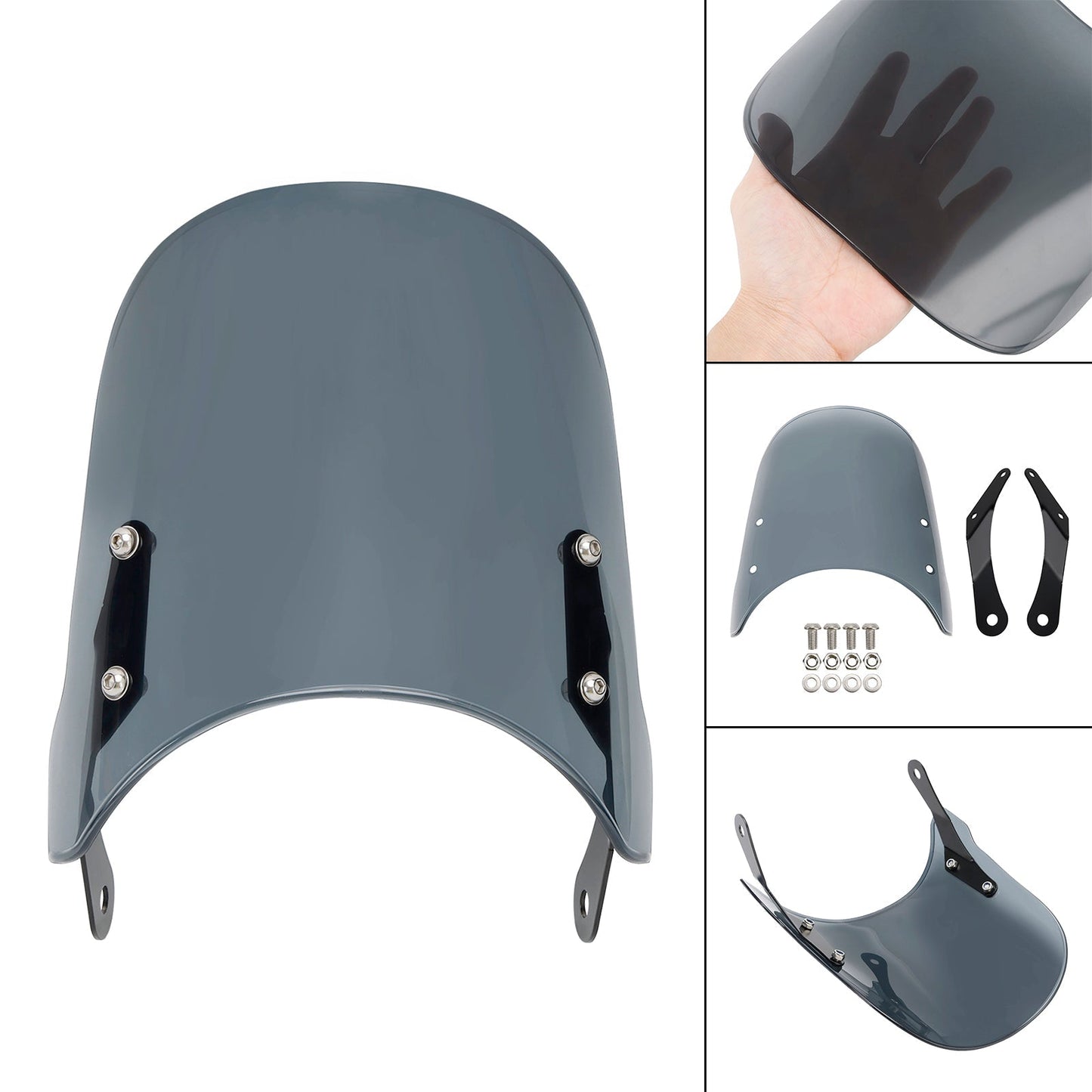 1991-2023 Bonneville T100 T120 Thruxton 1200 1200R YAMAHA XJ XJR XSR 700 900 HONDA CB400 CB1100 CB1300 Windshield WindScreen