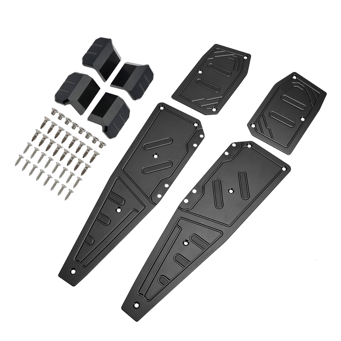 22-23 Aprilia SR GT200 SR GT125 Reposapiés Negro Almohadilla Reposapiés Placa Pedal