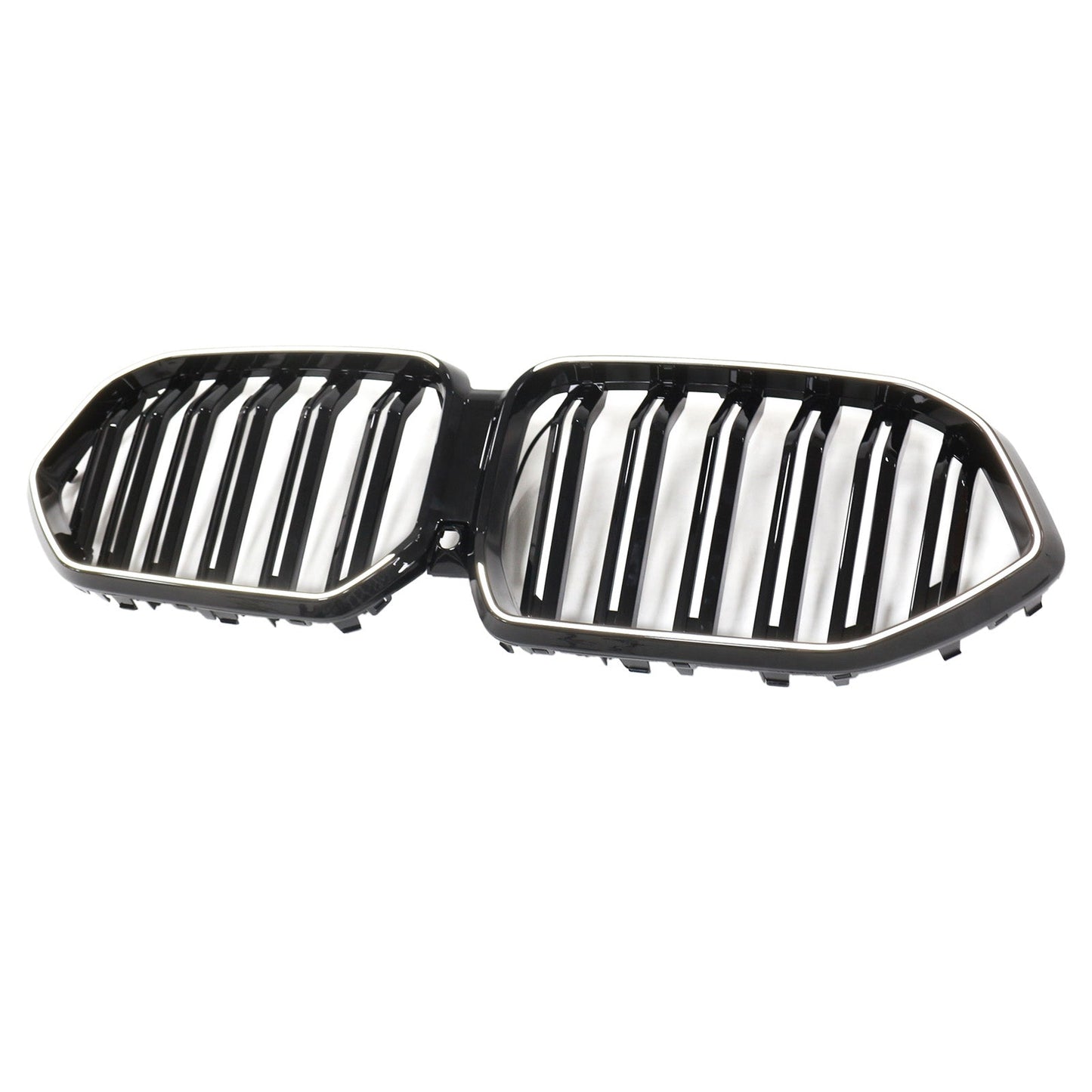 2020-2022 BMW X6 G06 M50i Gloss Black Front Bumper Grille W/Camera Hole