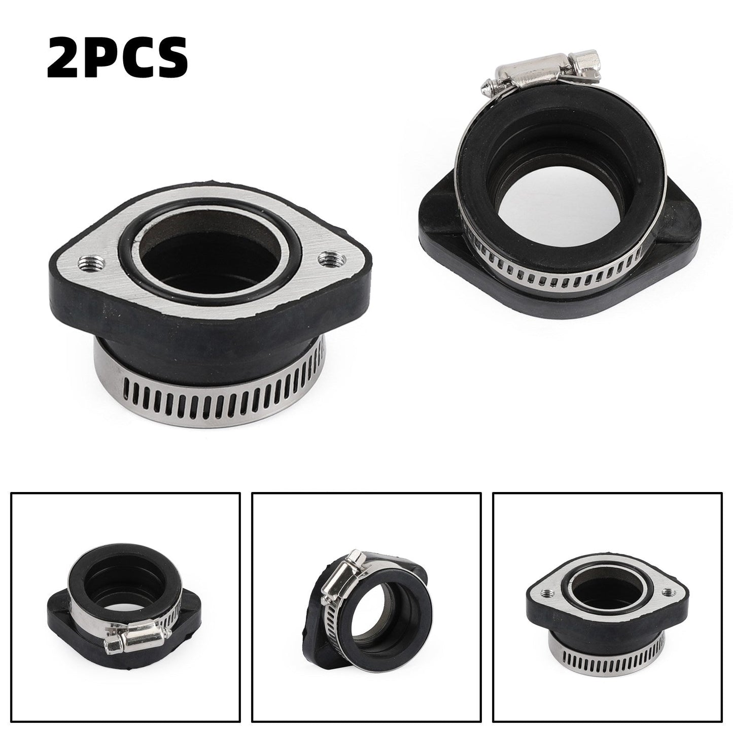 Moteur 110 125 140 150 160cc 2 pièces 28 mm admission carburateur soufflet bride collecteur admission