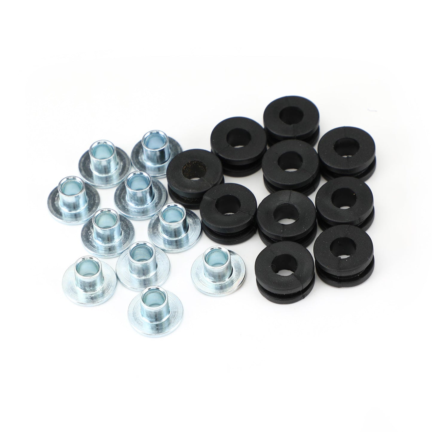Kit de 10 boulons et œillets en caoutchouc pour panneau latéral de moto M6, compatible avec Honda