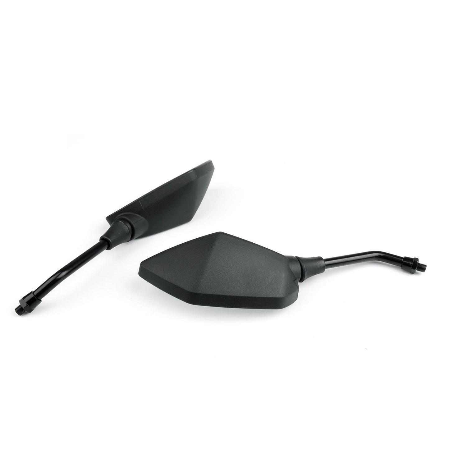 Rétroviseurs latéraux noirs de 10 mm pour moto Honda, Suzuki et Kawasaki