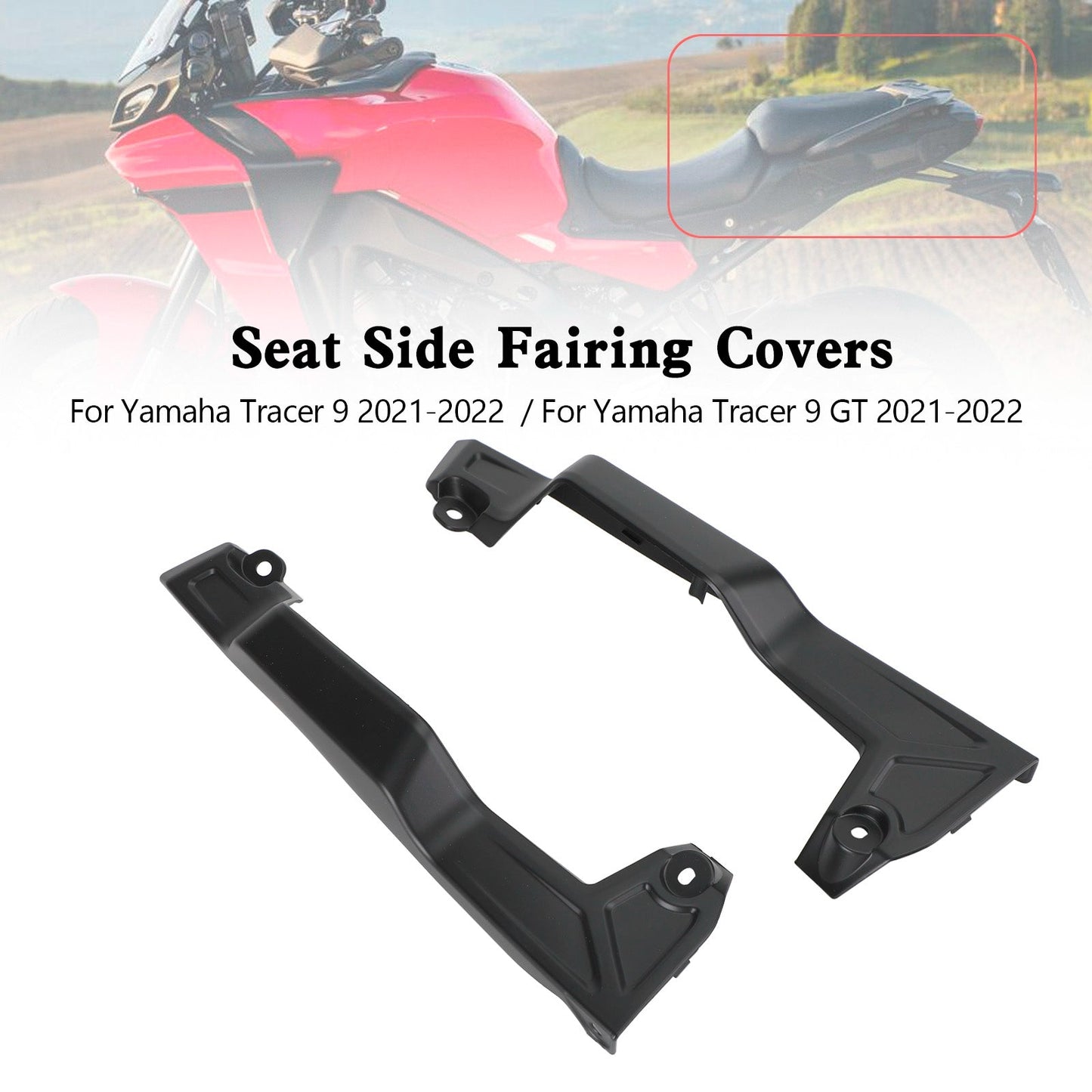 Carénages latéraux de selle arrière pour Yamaha Tracer 9 GT 2021-2022