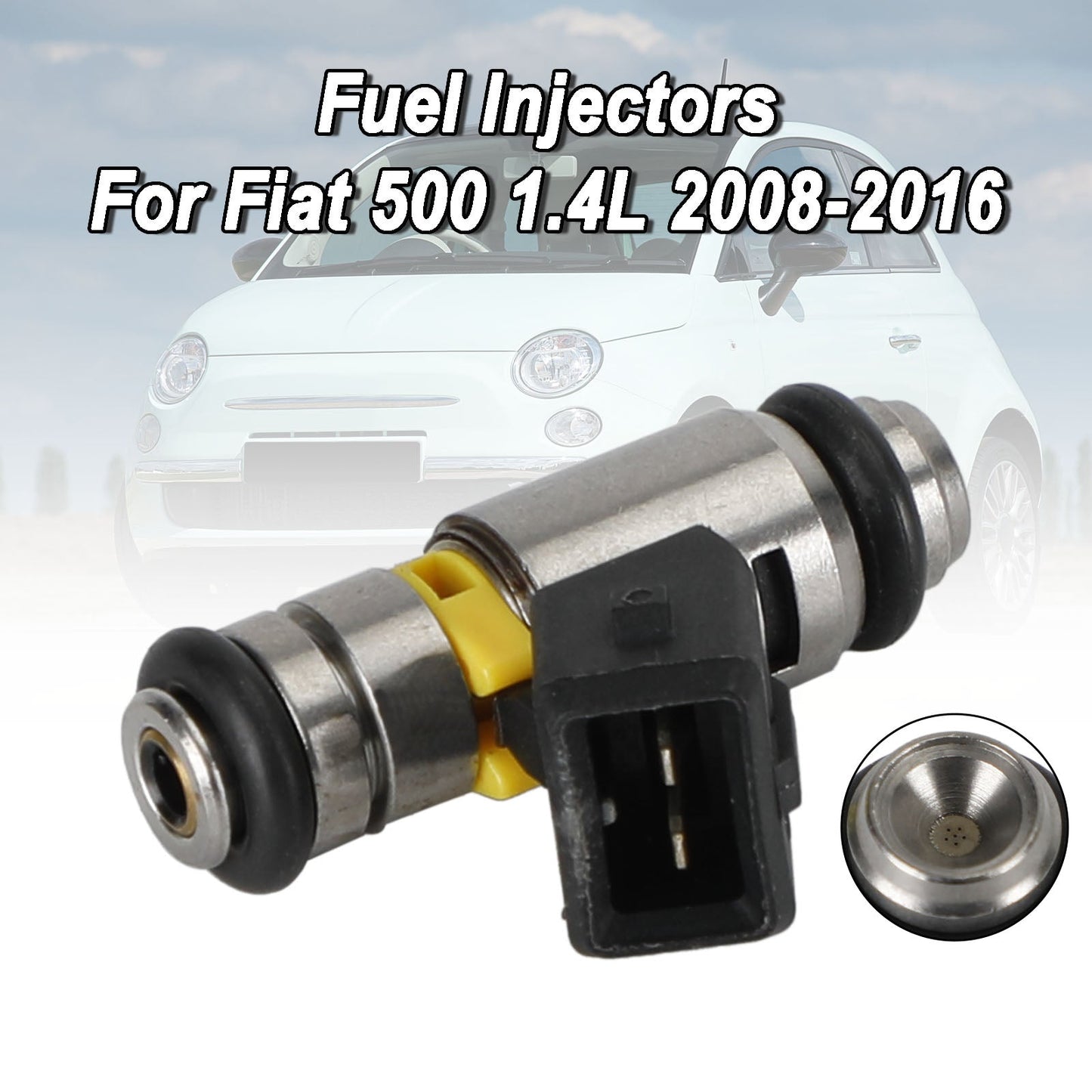 2003-2016 Fiat Idea 1.4L 71792994 Fuel Injectors IWP160 77363790