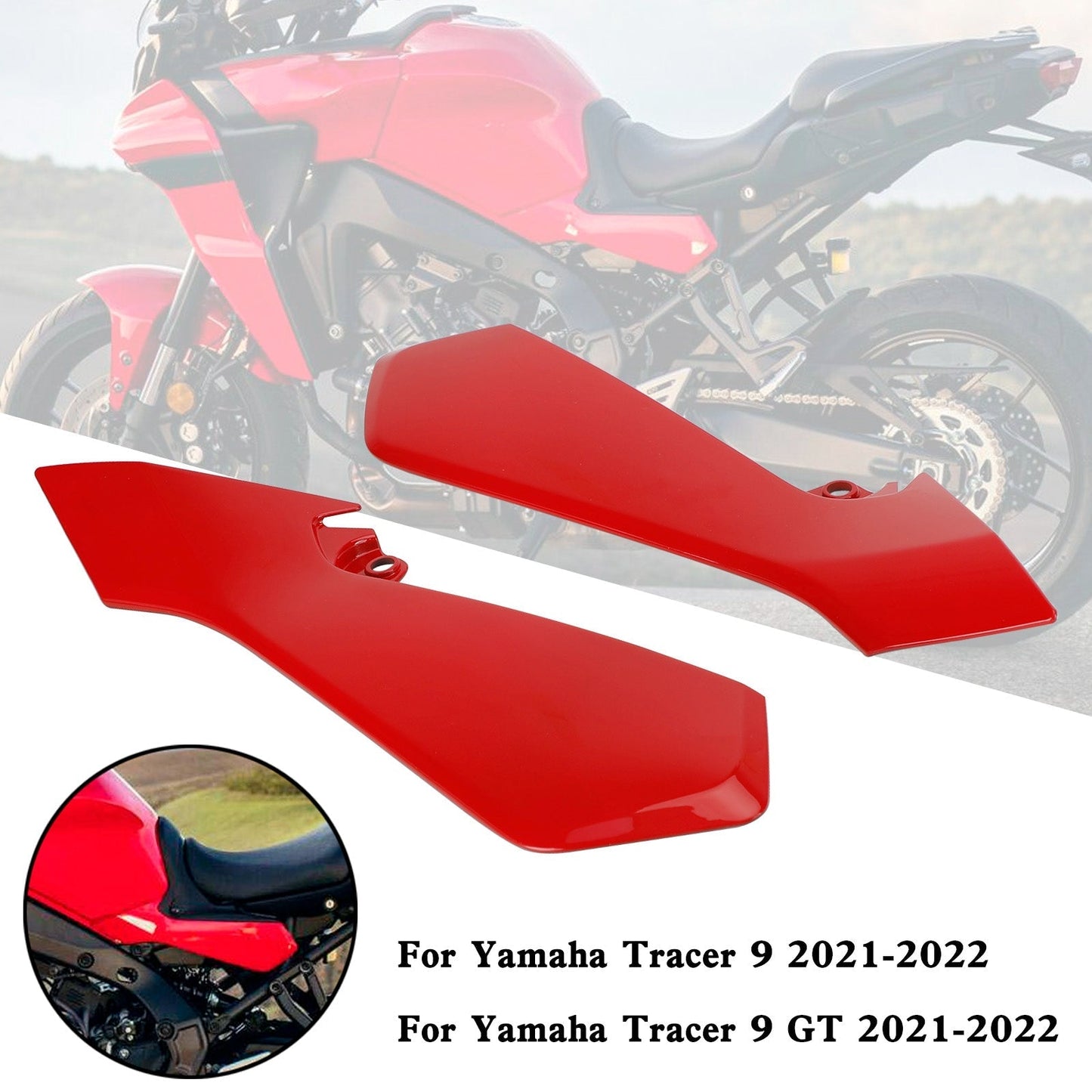 Capot de carénage de siège arrière latéral pour Yamaha Tracer 9 GT 2021-2022