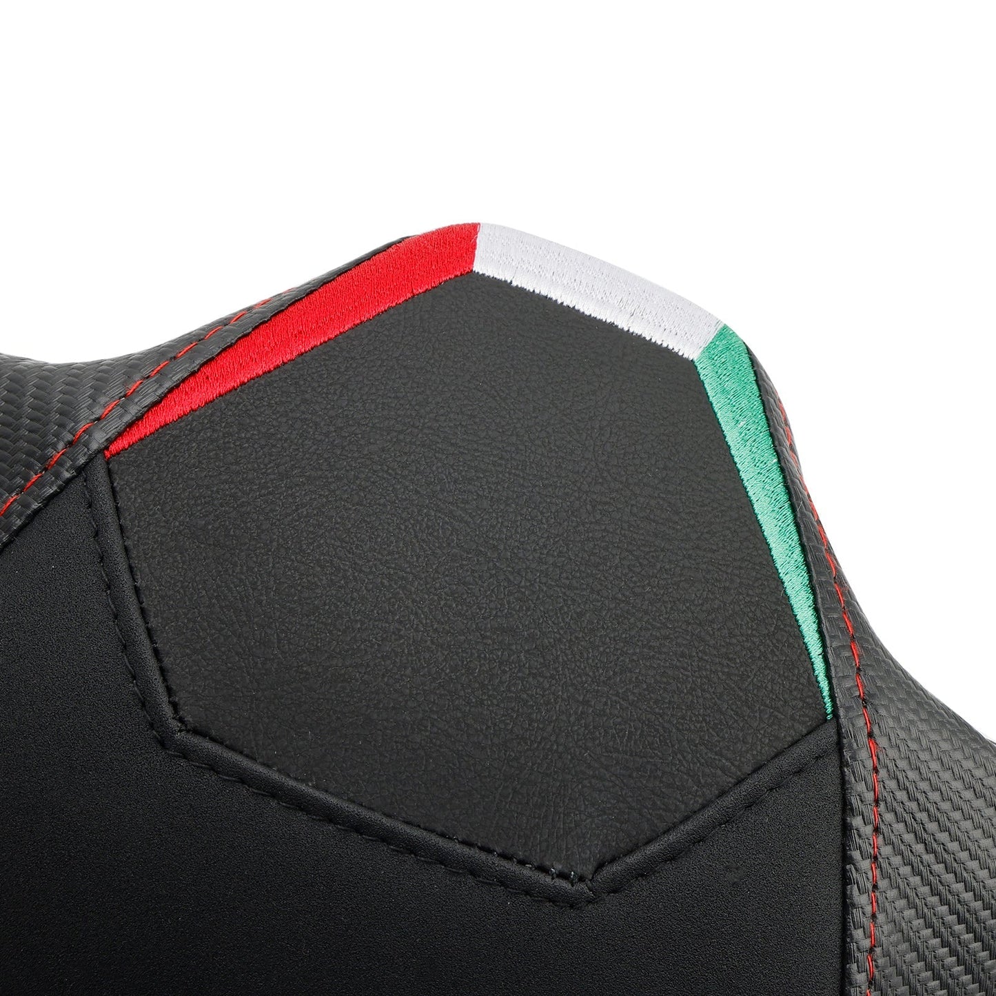 Coussin de siège arrière plat en polyuréthane pour passager, compatible avec DU Streetfighter V2 2022-2023, grille en carbone