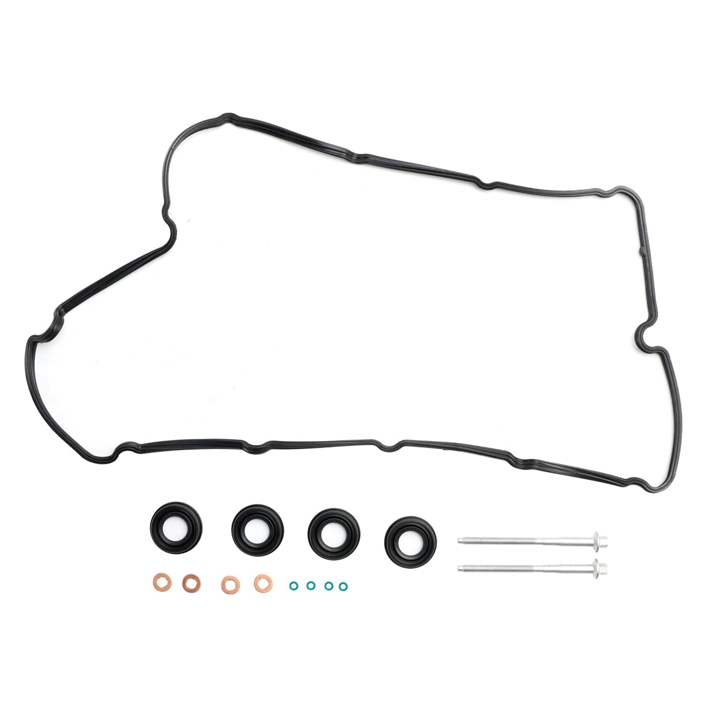 2007-On Land Rover Defender 2.4 Td4 4X4 Injector Seals Bolts Rocker Cover Gasket 1372490