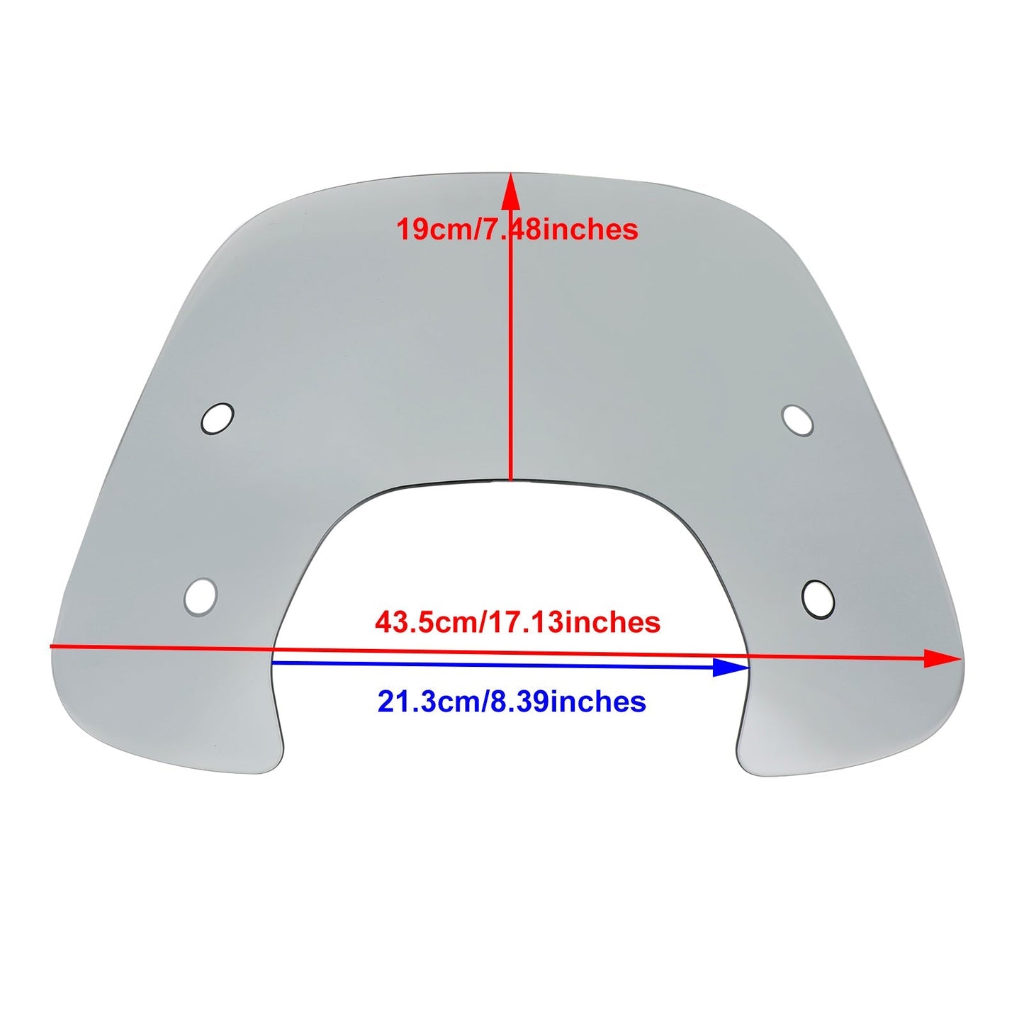 Pare-brise de moto ABS adapté à Vespa Sprint 150 2016-2021